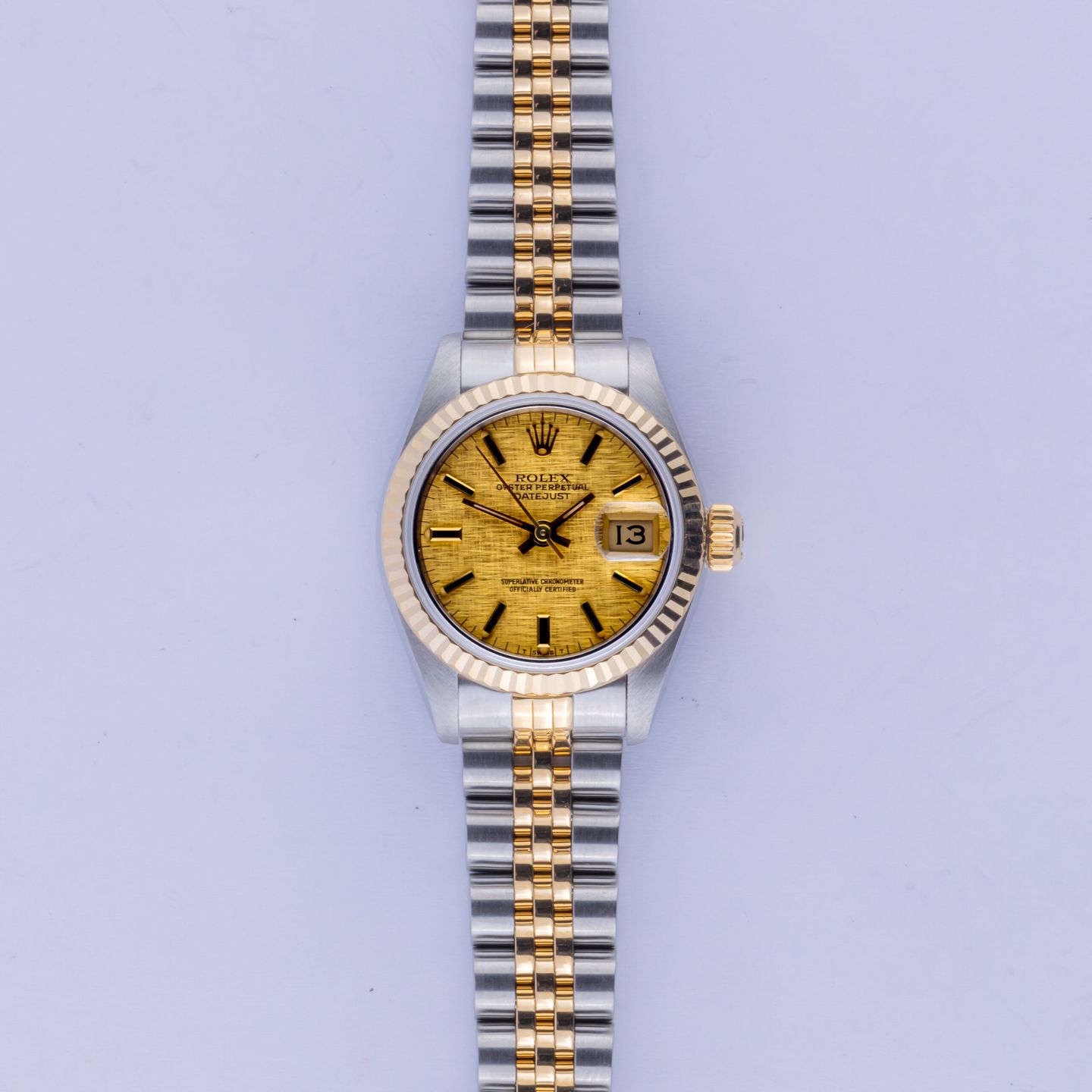 Rolex Lady-Datejust 69173 (1987) - 26 mm Gold/Steel case (3/8)