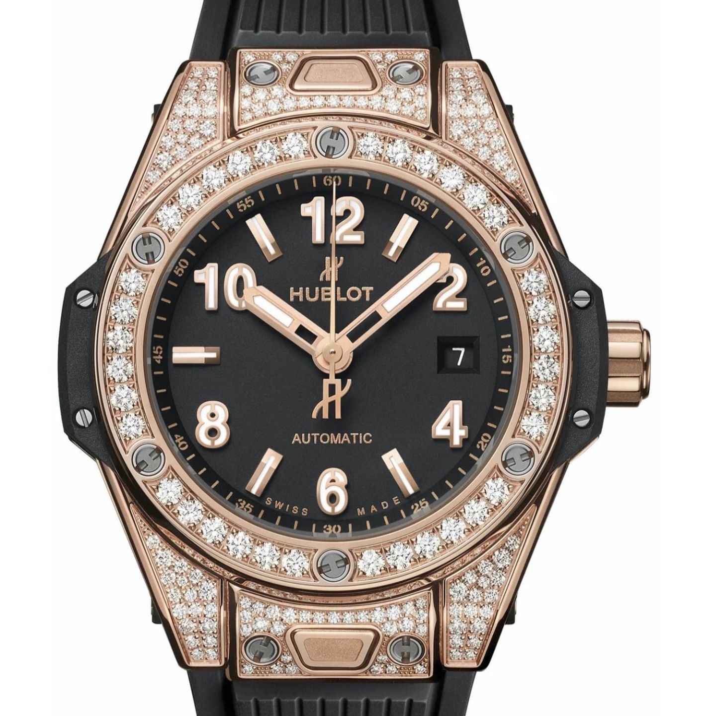 Hublot Big Bang 485.OX.1180.RX.1604 (2023) - Zwart wijzerplaat 33mm Roségoud (1/1)