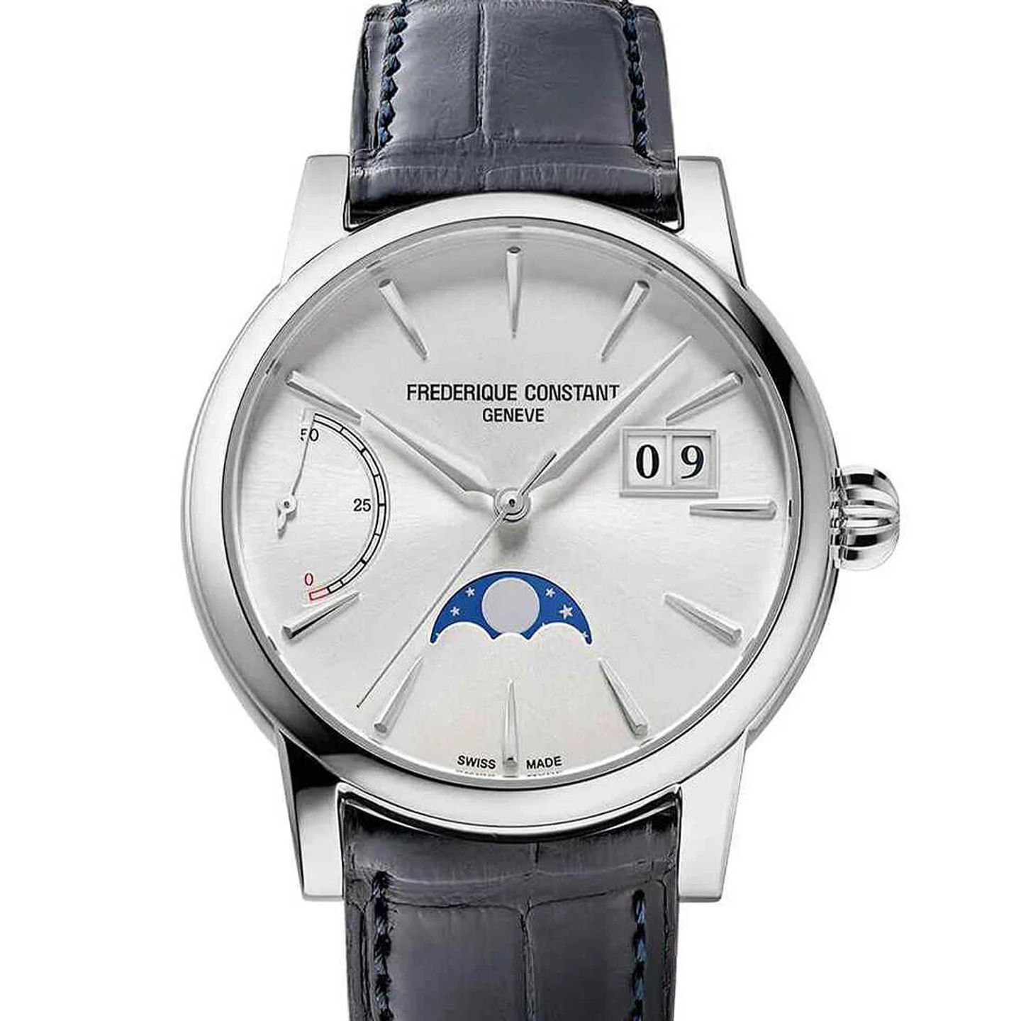 Frederique Constant Manufacture Classic FC-735S3H6 (2024) - Blauw wijzerplaat 40mm Staal (2/2)