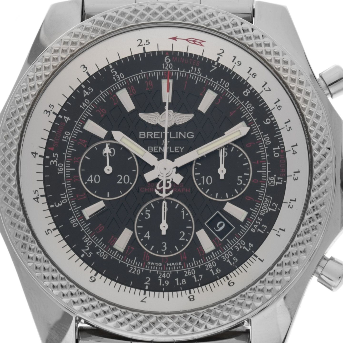 Breitling Bentley B06 AB061112/BD80/990A (2020) - Black dial 49 mm Steel case (1/7)