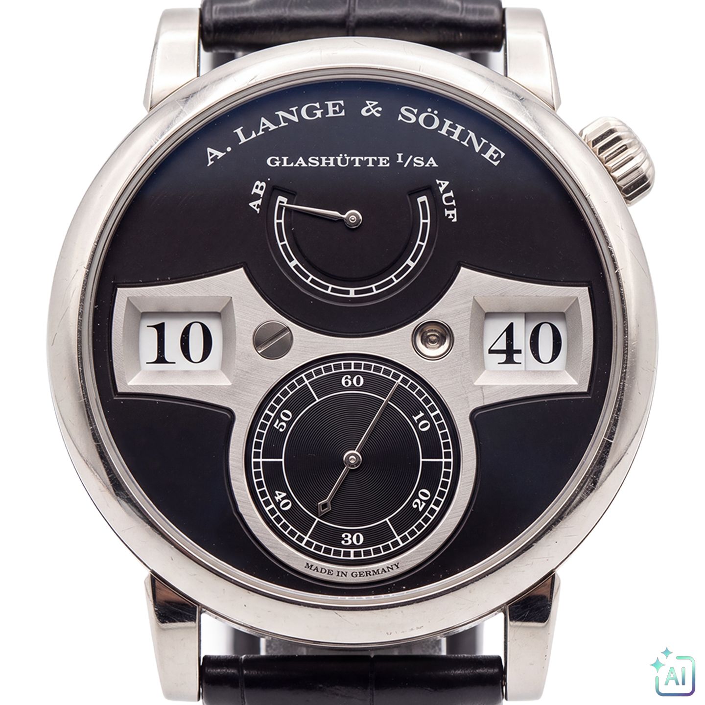 A. Lange & Söhne Zeitwerk 140.029 (2015) - 42mm Witgoud (2/5)