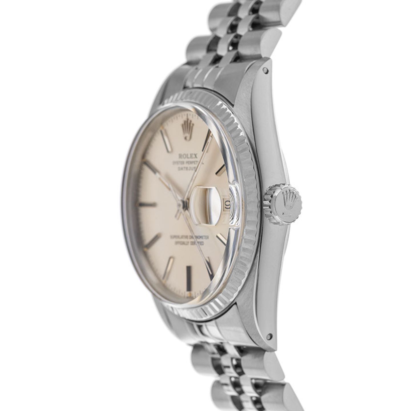 Rolex Datejust 36 16014 (1978) - Silver dial 36 mm Steel case (4/8)