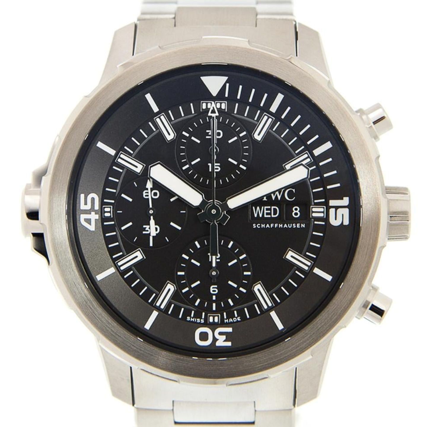 IWC Aquatimer IW376804 (2025) - Black dial 44 mm Steel case (3/5)