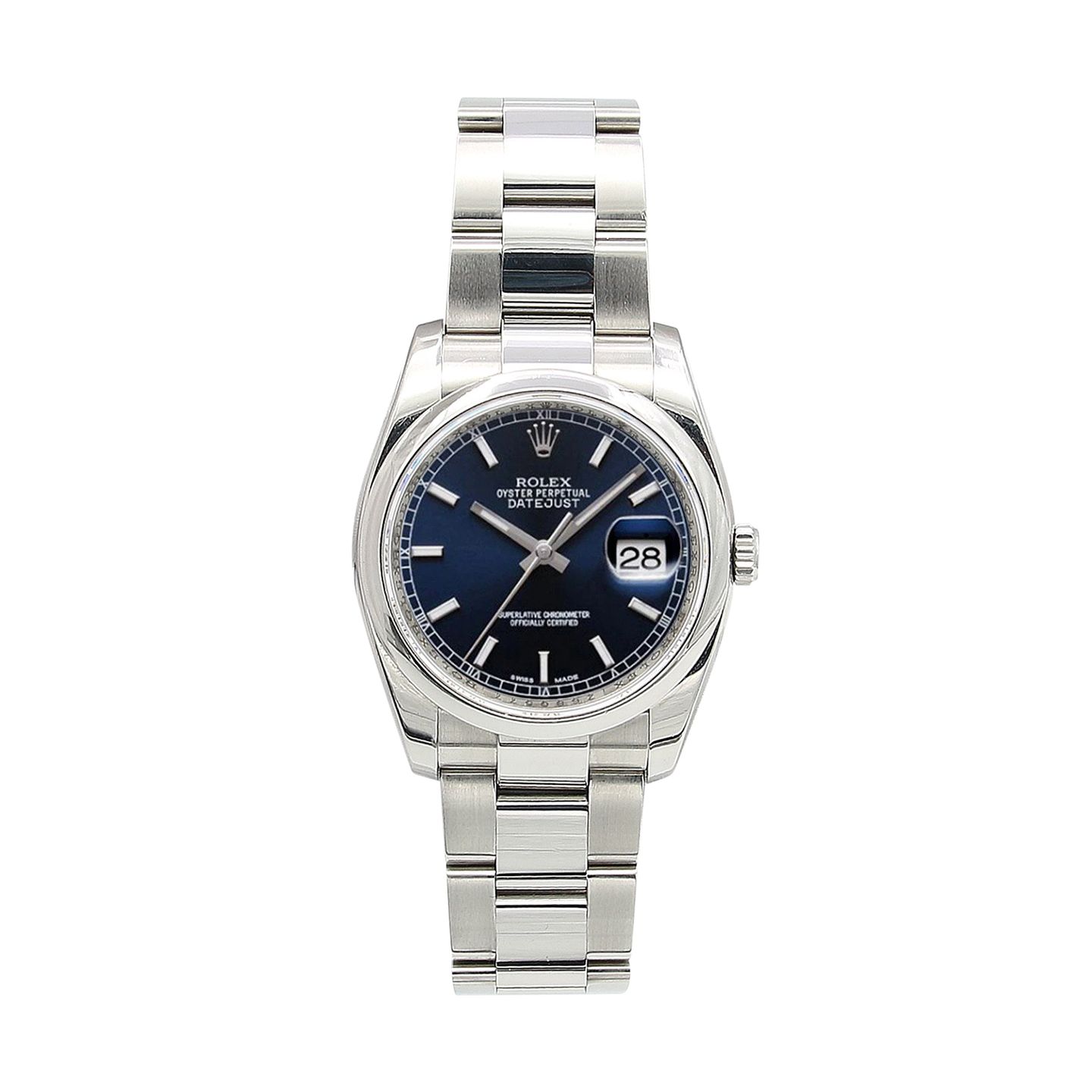 Rolex Datejust 36 116200 (Unknown (random serial)) - 36 mm Steel case (1/6)