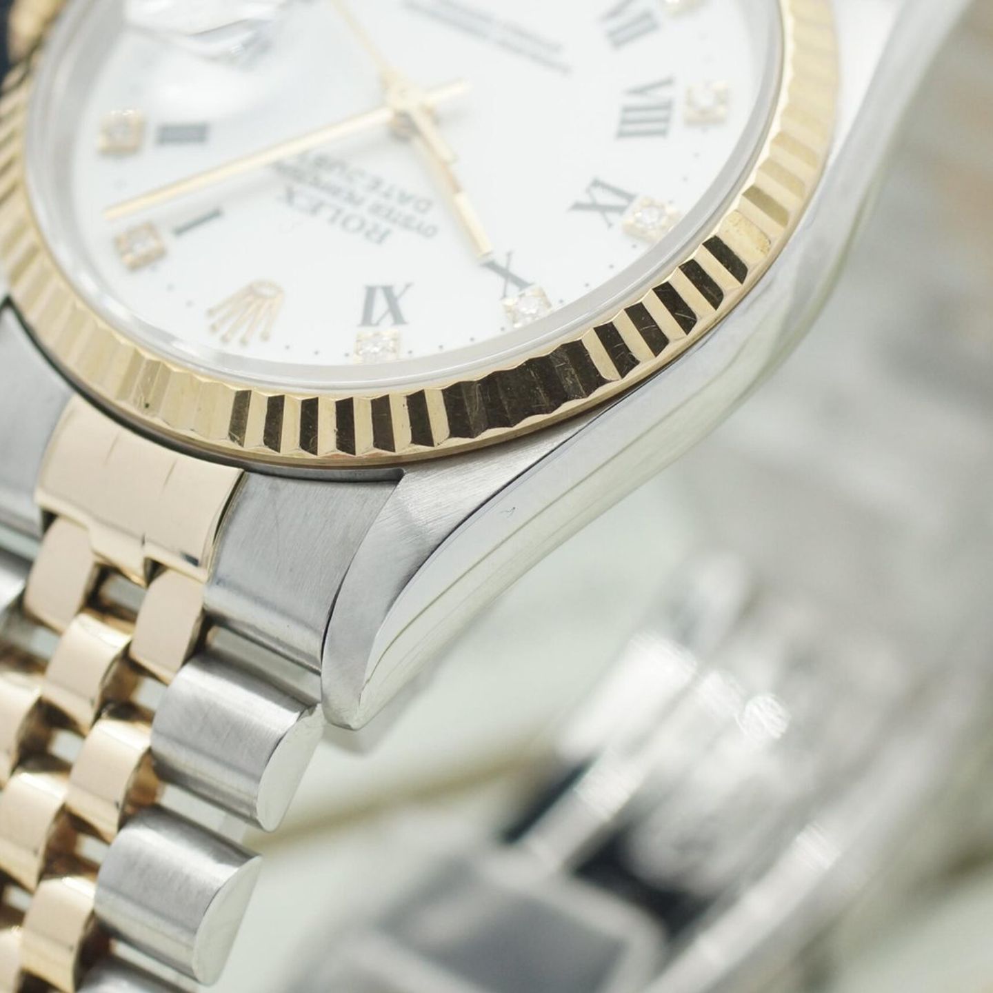 Rolex Datejust 36 16233 (2001) - 36mm Goud/Staal (8/8)
