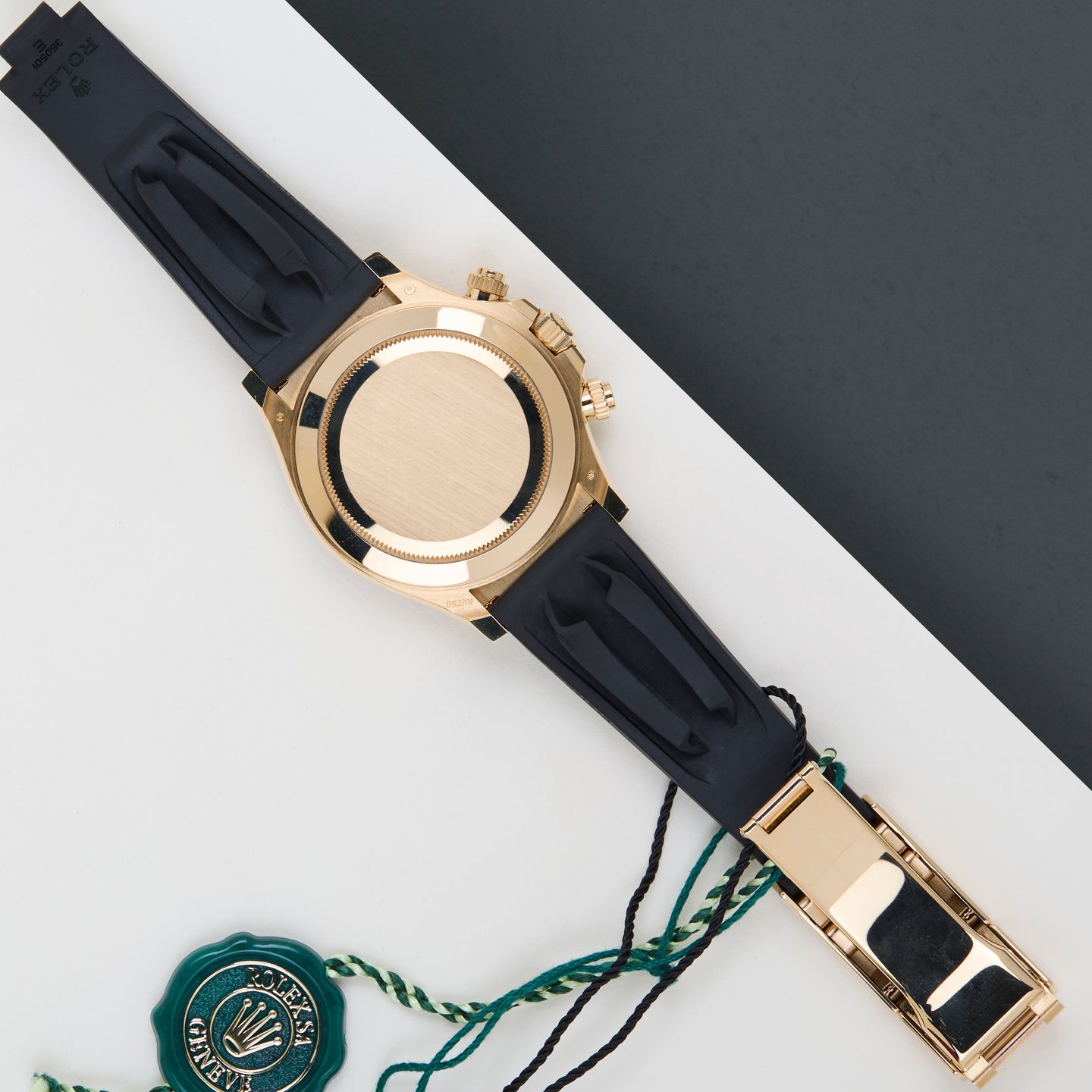 Rolex Daytona 116518LN (2021) - Champagne dial 40 mm Yellow Gold case (6/8)