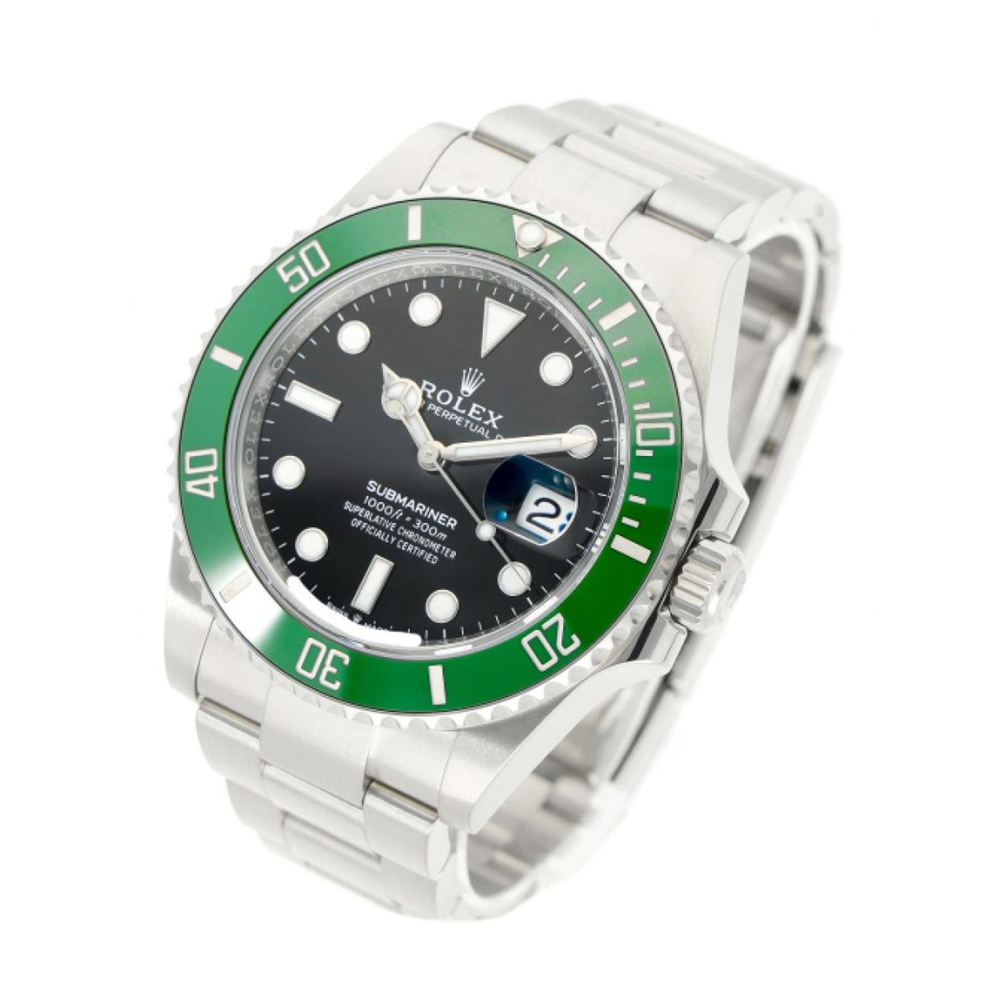 Rolex Submariner Date 126610LV (2024) - Zwart wijzerplaat 41mm Staal (2/5)