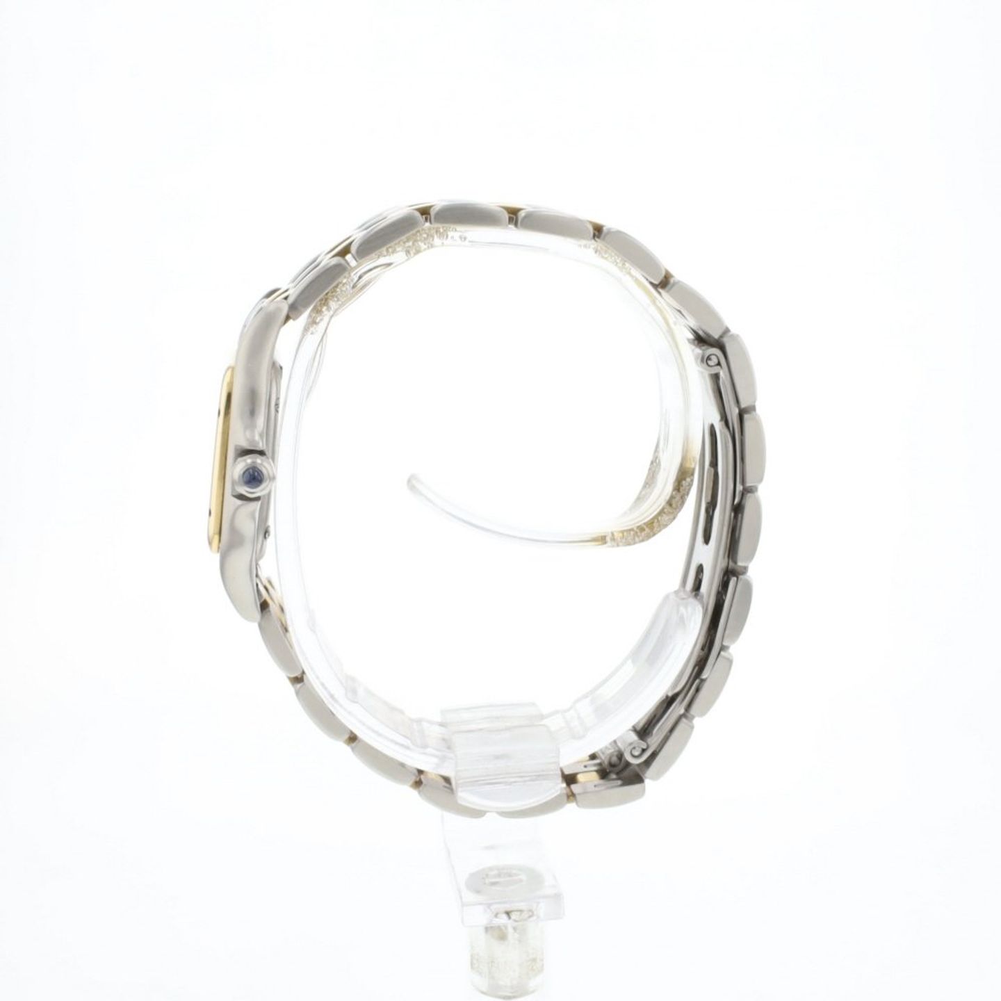 Cartier Panthère 66921 (Onbekend (willekeurig serienummer)) - Wit wijzerplaat 22mm Goud/Staal (3/5)