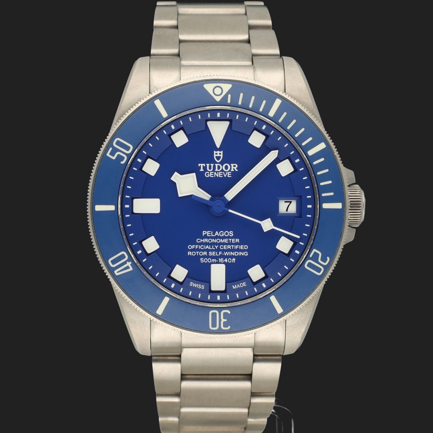 Tudor Pelagos 25600TB (2022) - Black dial 42 mm Titanium case (3/8)