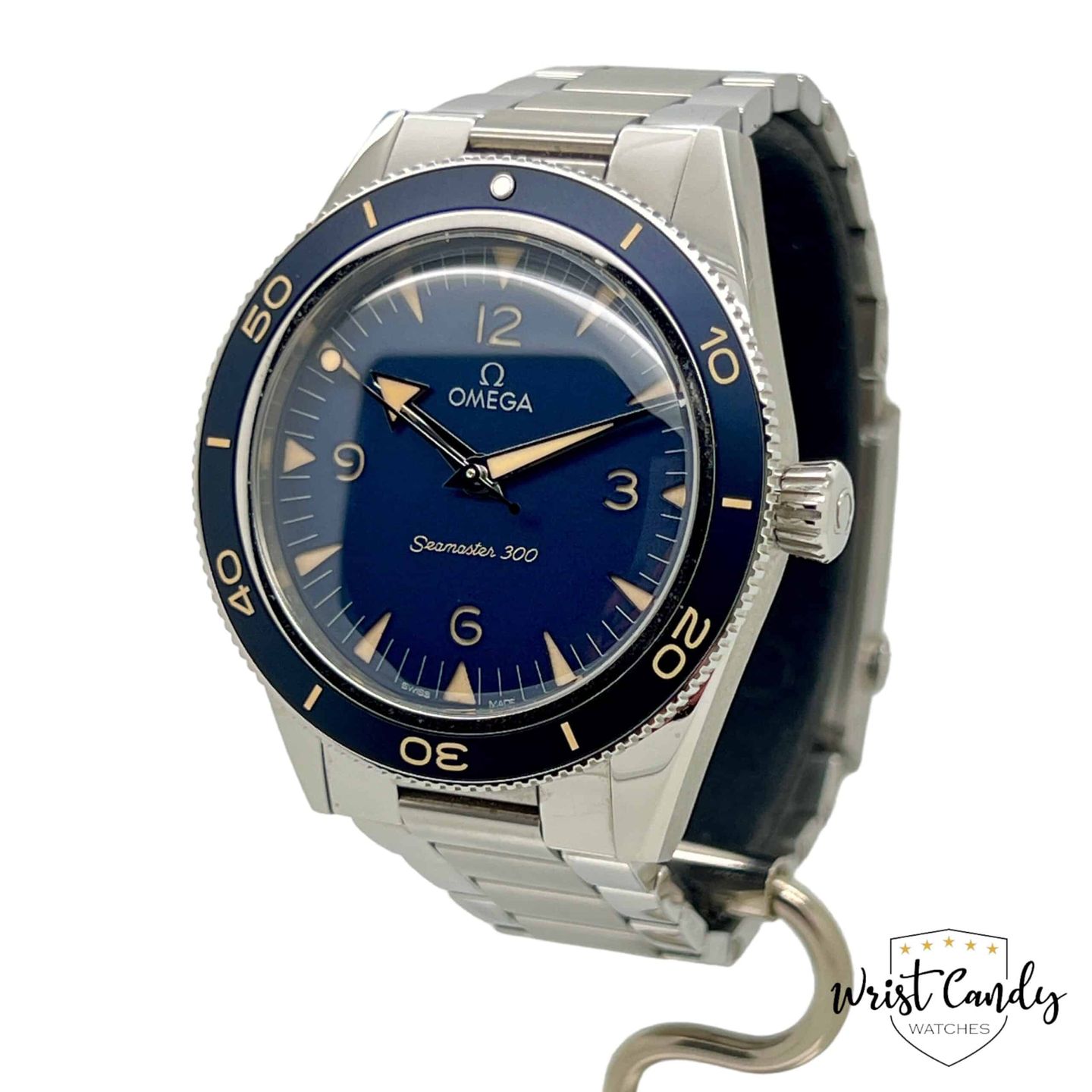 Omega Seamaster 300 234.30.41.21.03.001 (2022) - Blue dial 41 mm Steel case (2/8)