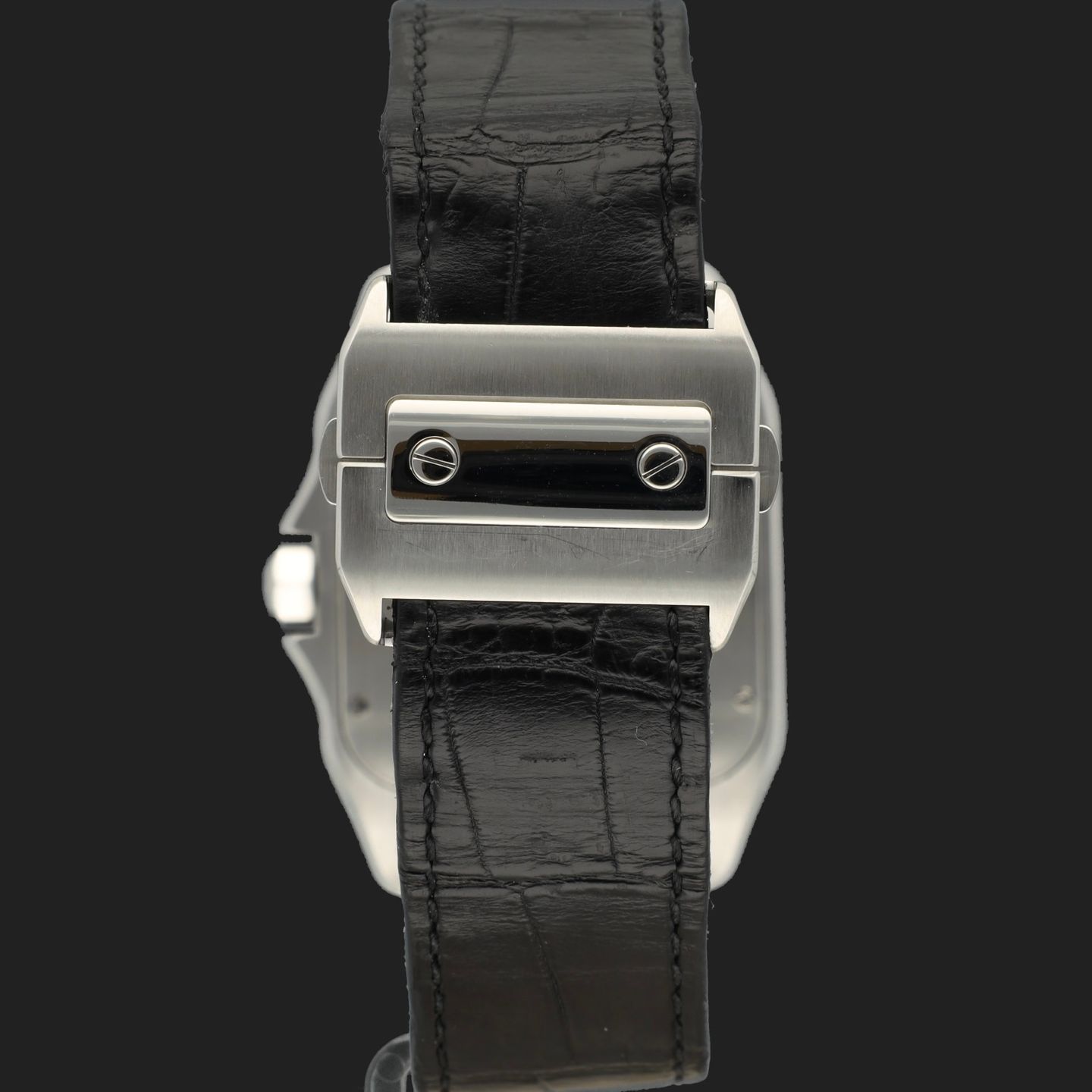 Cartier Santos 100 W20073X8 (2017) - Zilver wijzerplaat 41mm Staal (6/8)