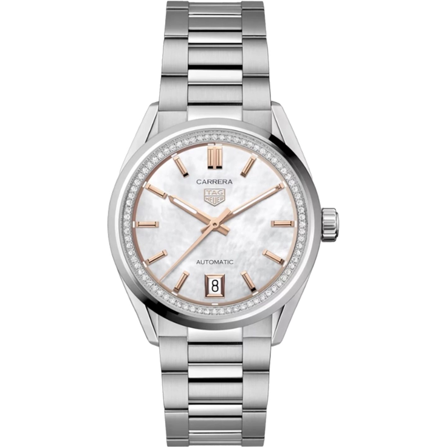 TAG Heuer Carrera Lady WBN231C.BA0001 (2026) - White dial 36 mm Steel case (1/1)