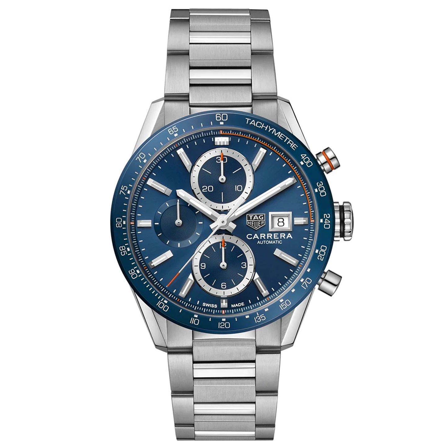 TAG Heuer Carrera Calibre 16 CBM2112.BA0651 (2024) - Blue dial 41 mm Steel case (3/3)