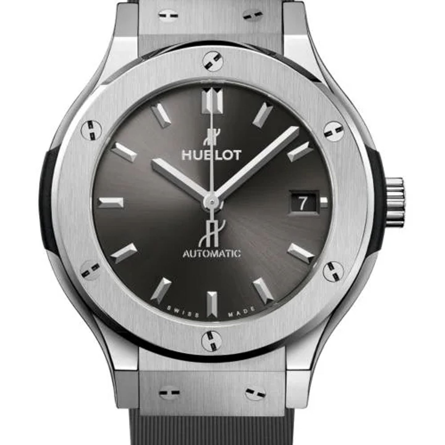 Hublot Classic Fusion Racing Grey 565.NX.7071.RX (2026) - Grey dial 38 mm Titanium case (1/1)