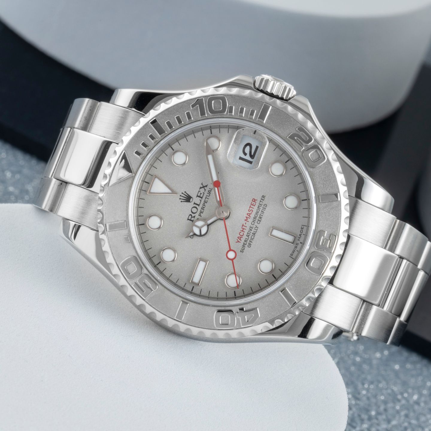 Rolex Yacht-Master 168622 (Unknown (random serial)) - 35 mm Steel case (2/8)