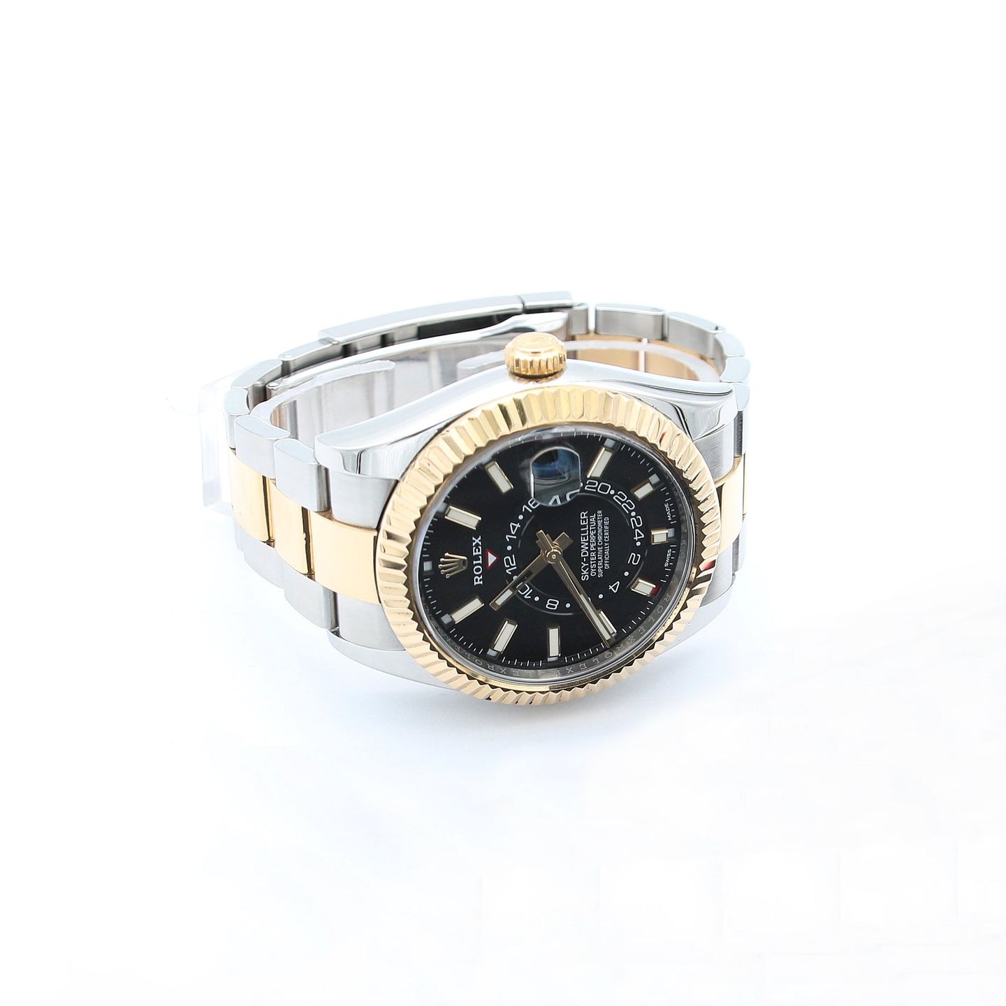 Rolex Sky-Dweller 326933 (Onbekend (willekeurig serienummer)) - 42mm Goud/Staal (6/8)