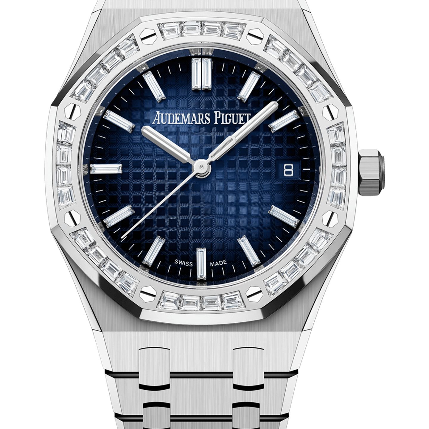 Audemars Piguet Royal Oak Selfwinding 77451BC.ZZ.1361BC.01 (2025) - Blue dial 34 mm White Gold case (1/1)