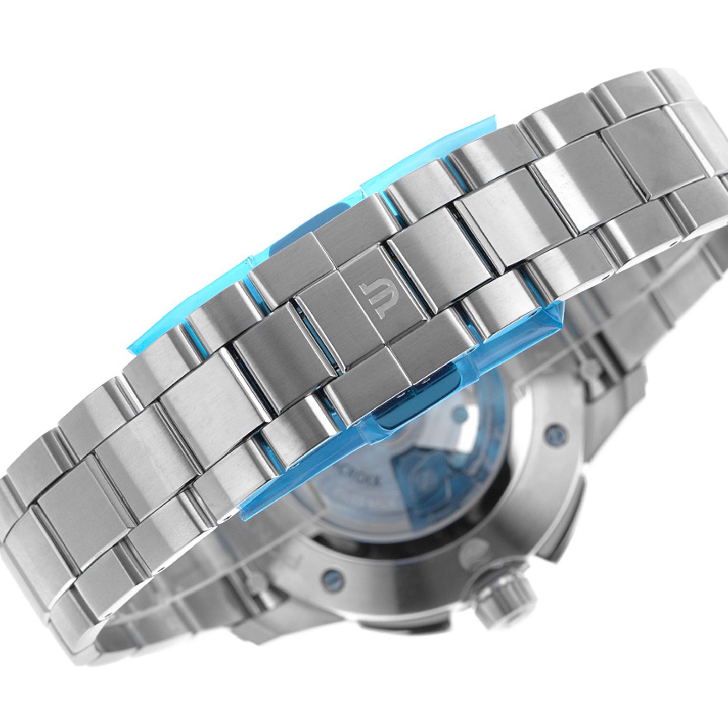 Maurice Lacroix Pontos S PT6038-SSL22-430-1 (2024) - Blue dial 43 mm Steel case (6/6)