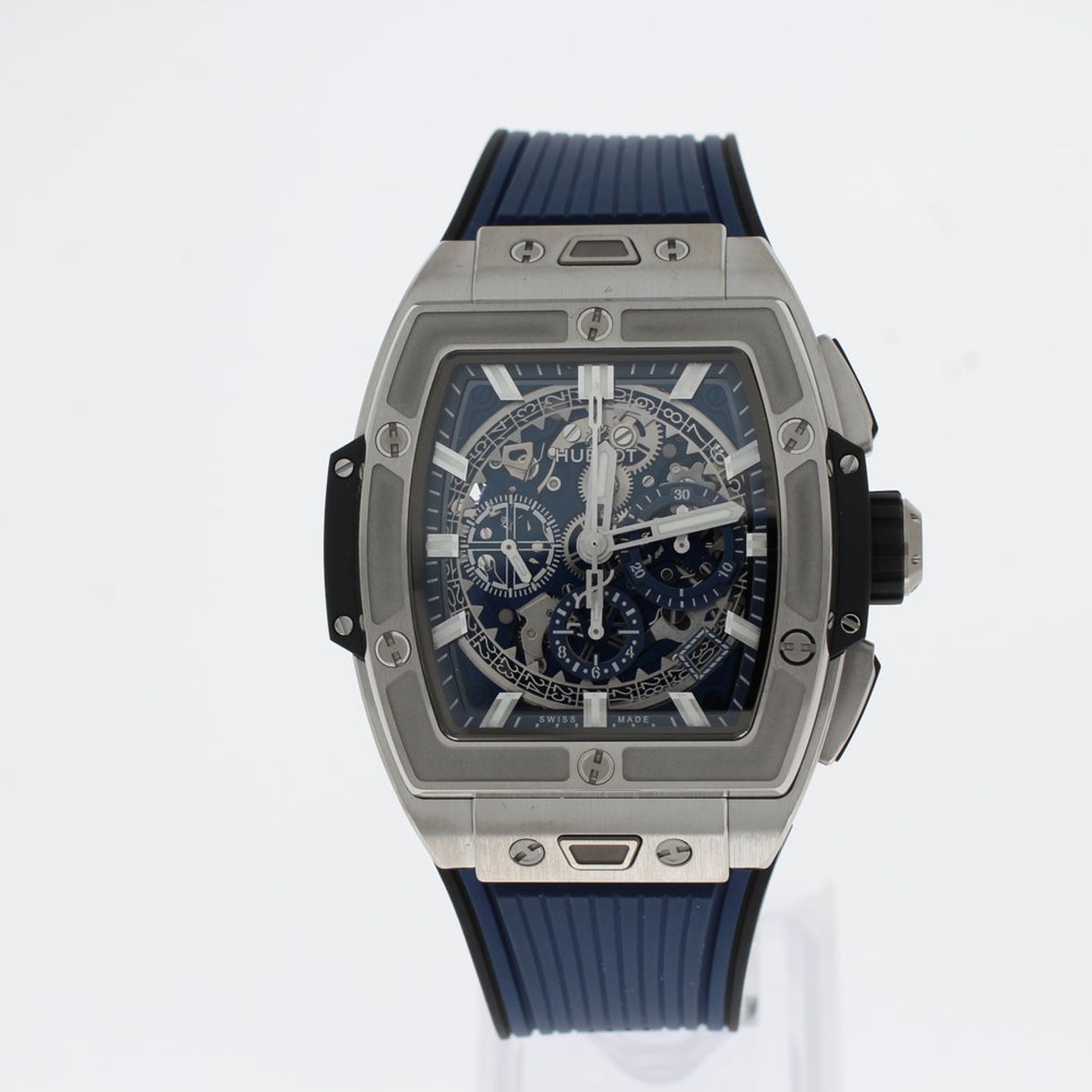 Hublot Spirit of Big Bang 642.NX.7170.RX (2024) - Transparent dial 42 mm Titanium case (1/4)