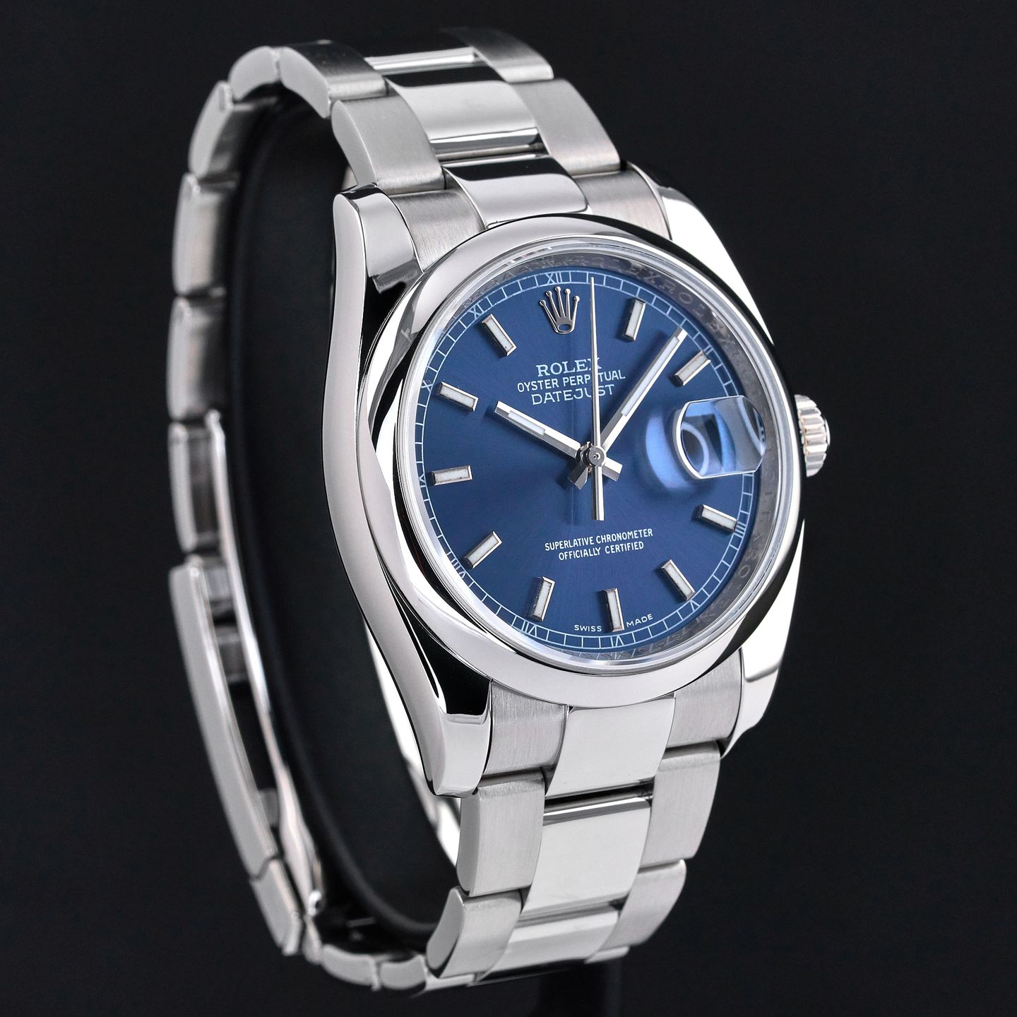 Rolex Datejust 36 116200 (2010) - 36mm Staal (4/7)