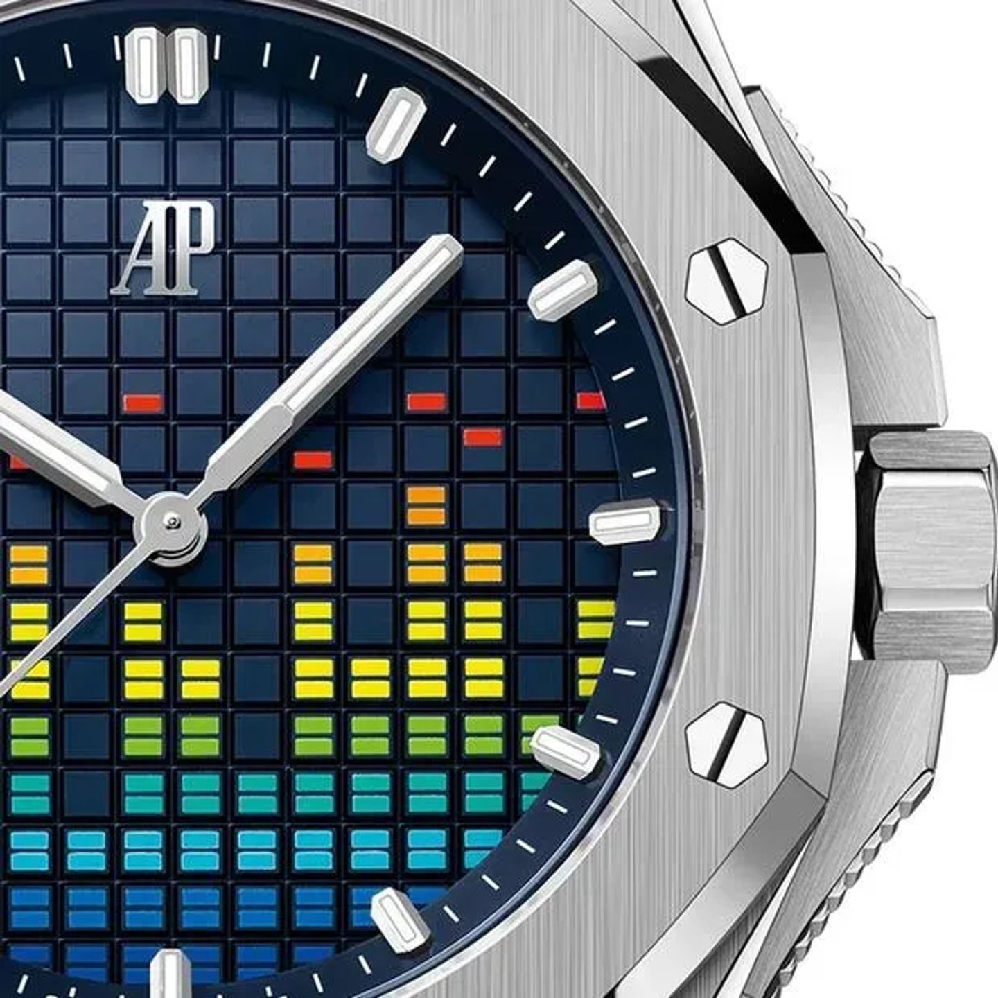 Audemars Piguet Royal Oak Offshore 77600TI.OO.A343CA.01 (2023) - Blue dial 37 mm Titanium case (3/6)