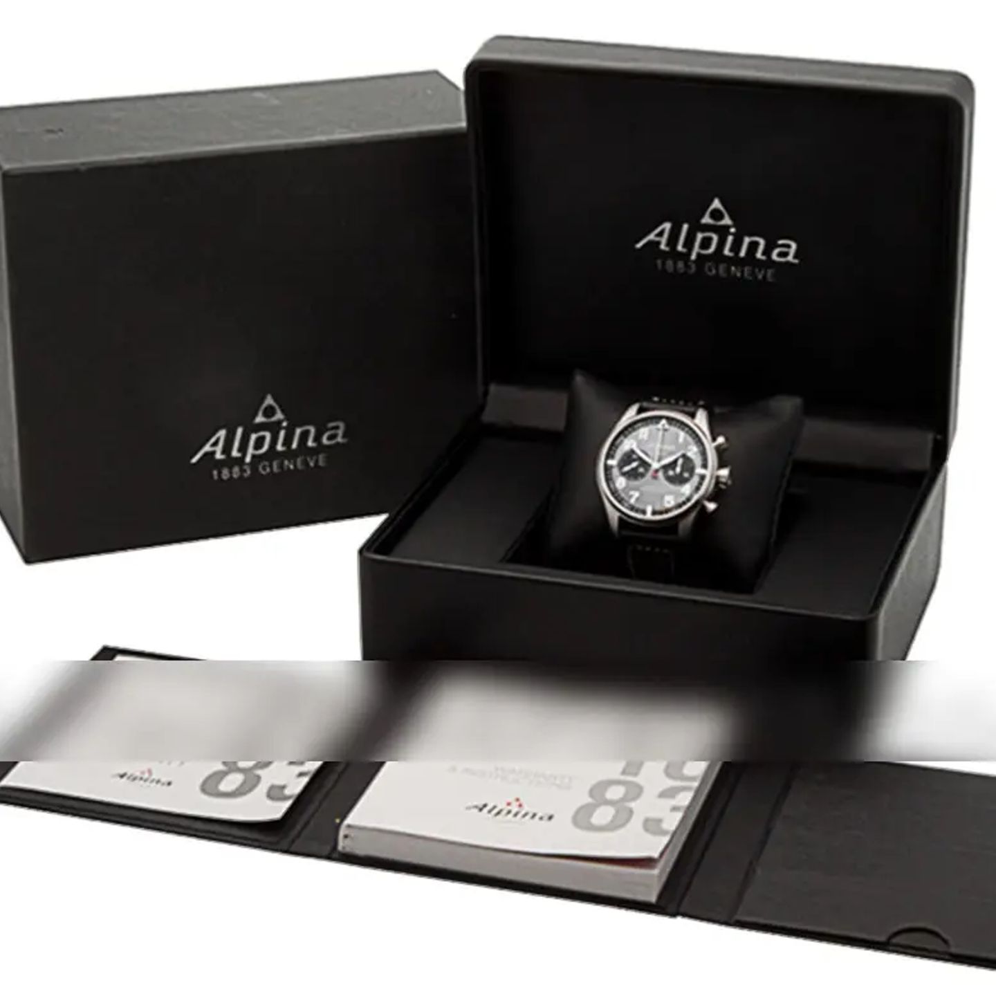 Alpina Startimer AL-860X4SP26 (2024) - Grey dial 44 mm Steel case (7/7)