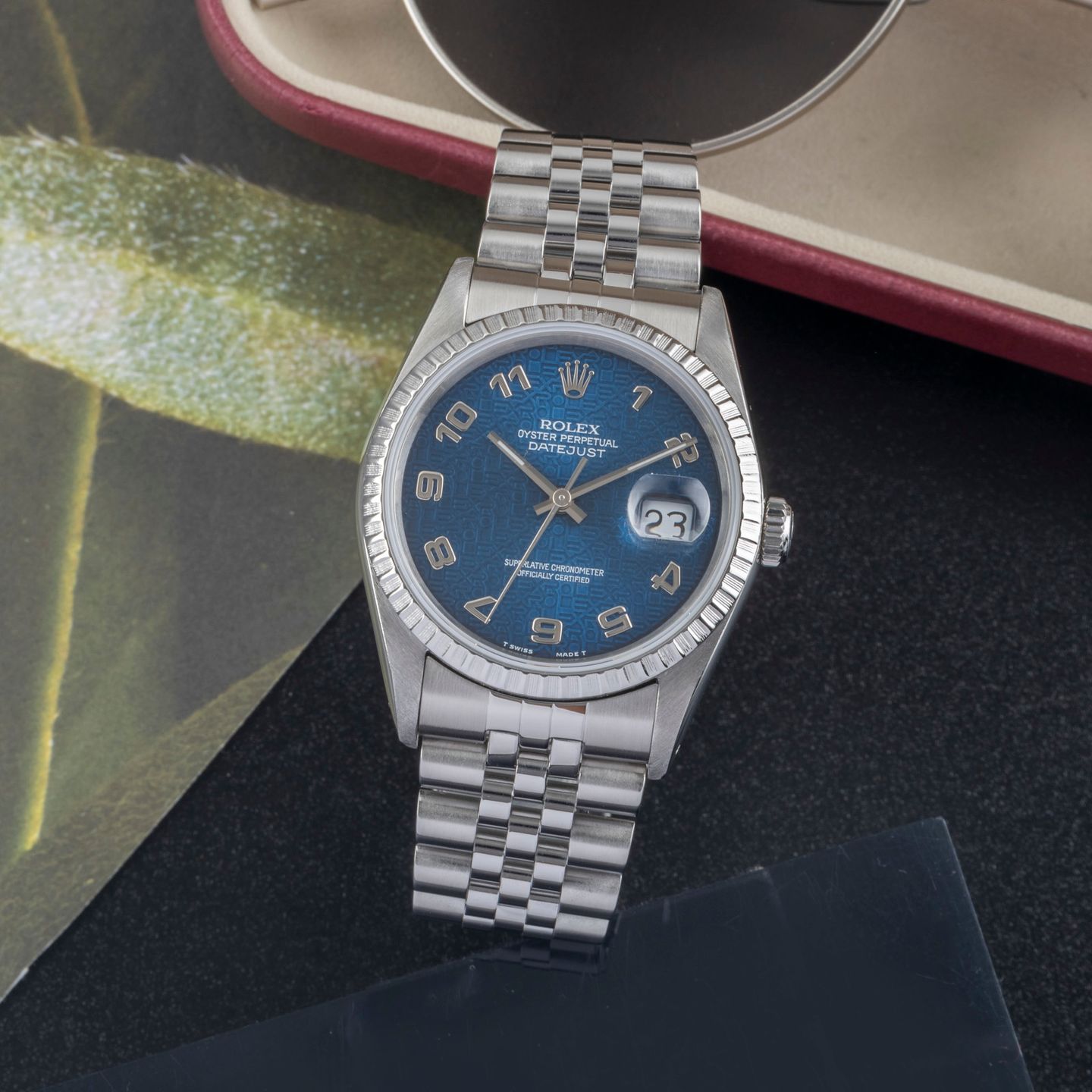 Rolex Datejust 36 16220 (1991) - 36mm Staal (1/8)