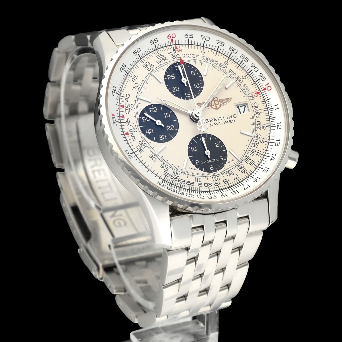 Breitling Navitimer Heritage A13324 (2015) - Silver dial 41 mm Steel case (4/8)