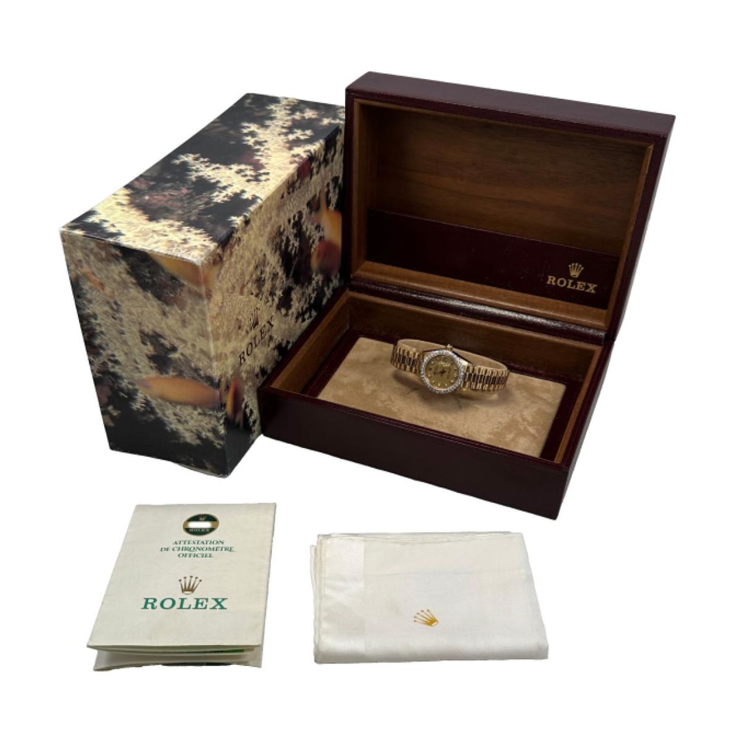 Rolex Lady-Datejust 69178 (1985) - 26mm Geelgoud (5/5)