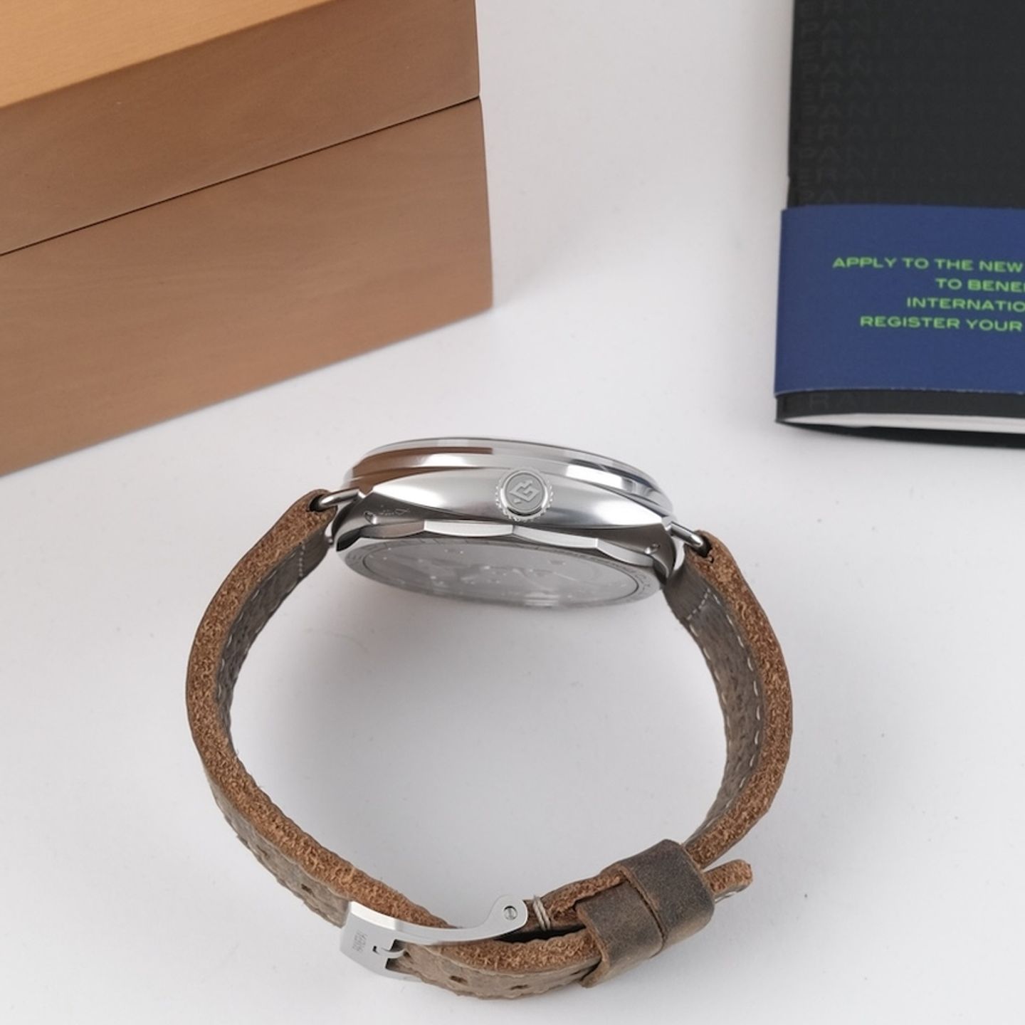 Panerai Radiomir PAM00931 (2020) - Bruin wijzerplaat 47mm Staal (4/8)