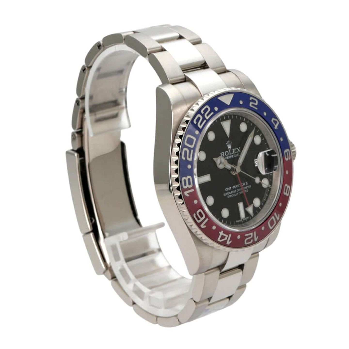 Rolex GMT-Master II 116719BLRO (2015) - Zwart wijzerplaat 40mm Witgoud (4/8)