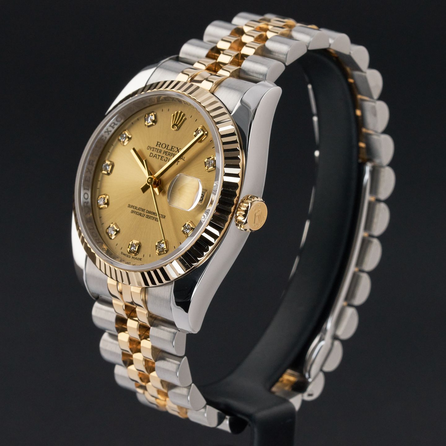 Rolex Datejust 36 116233 (2010) - 36 mm Gold/Steel case (4/8)