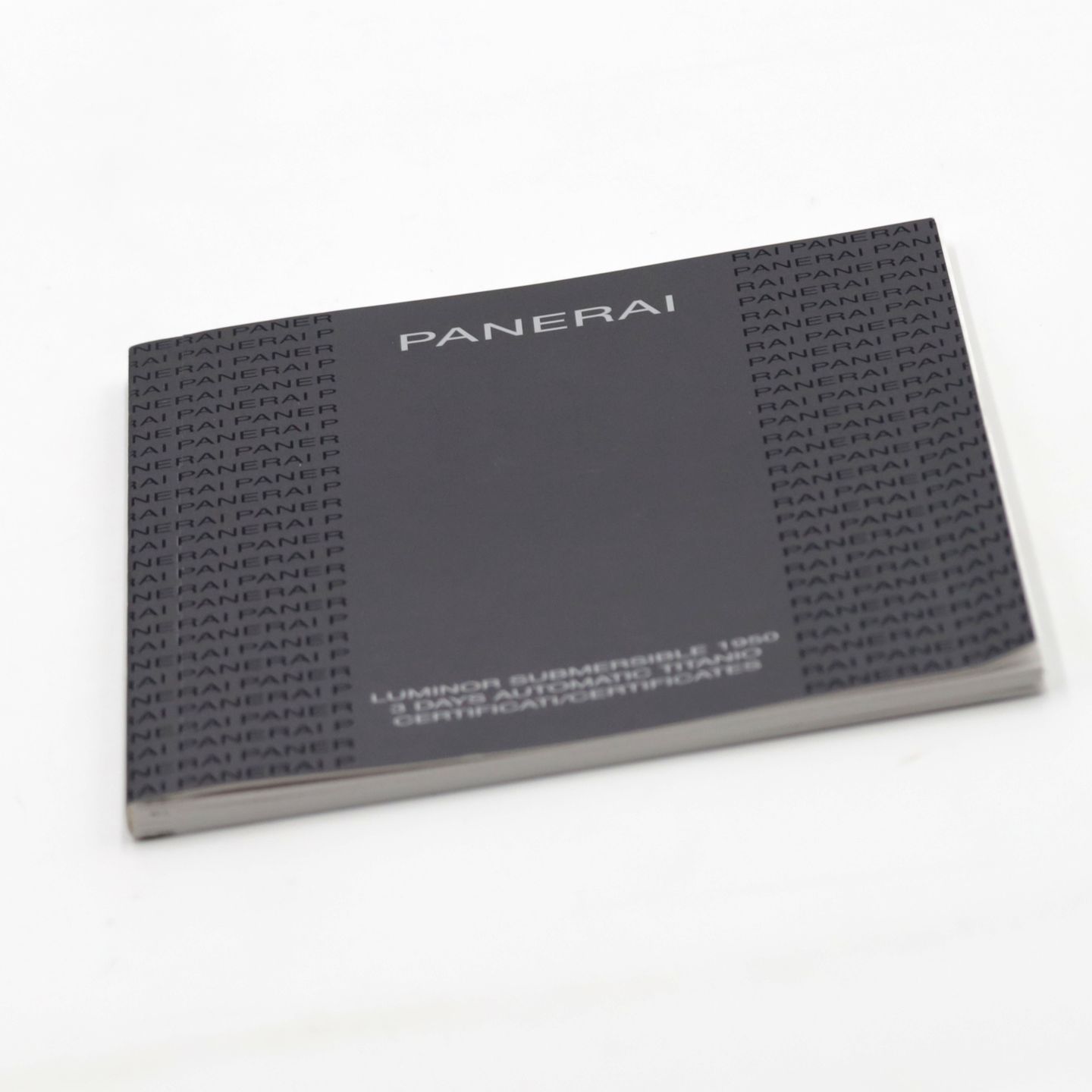 Panerai Luminor Submersible 1950 3 Days Automatic PAM00305 (Onbekend (willekeurig serienummer)) - Zwart wijzerplaat 47mm Titanium (5/8)