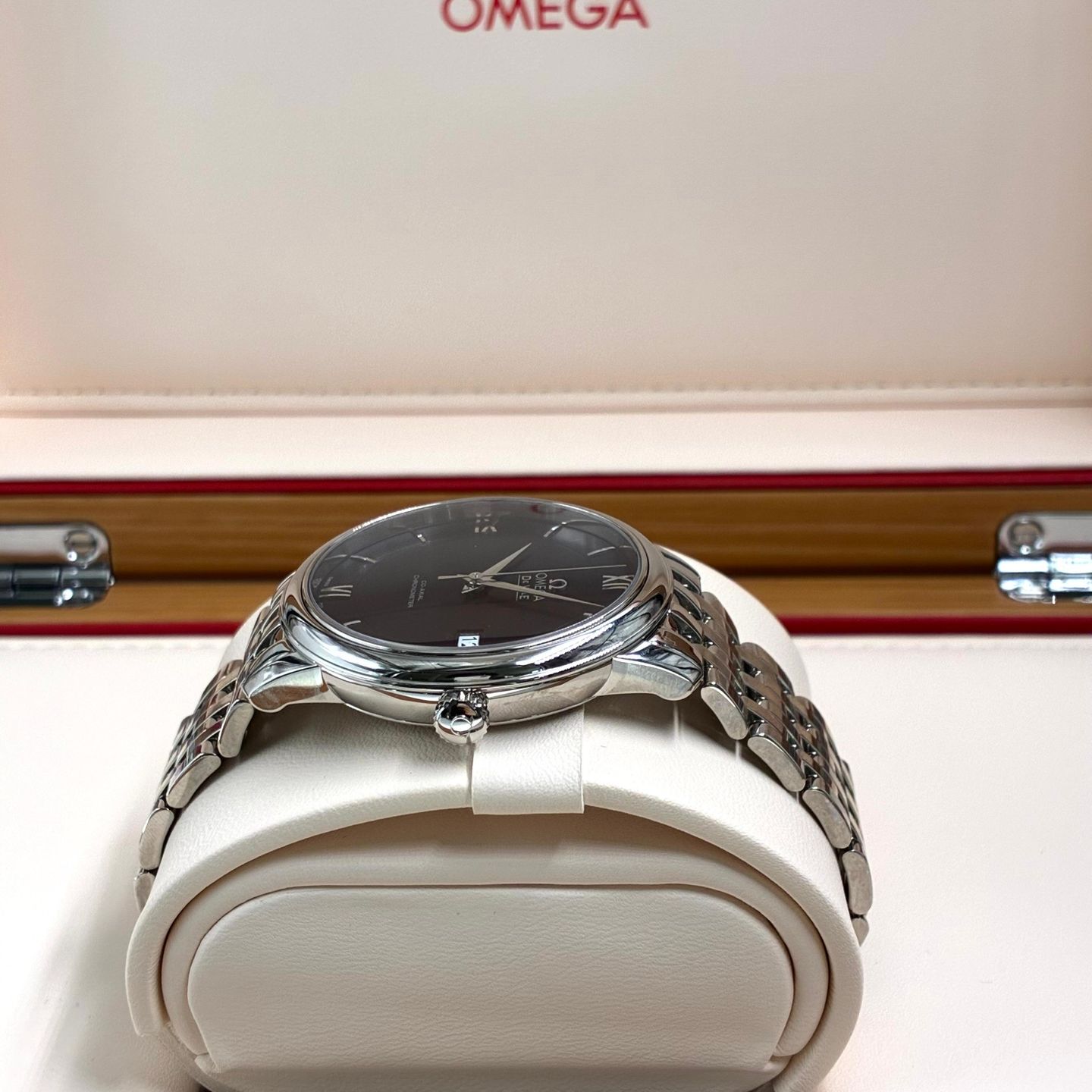 Omega De Ville Prestige 424.10.40.20.03.001 (2022) - Blue dial 40 mm Steel case (5/6)