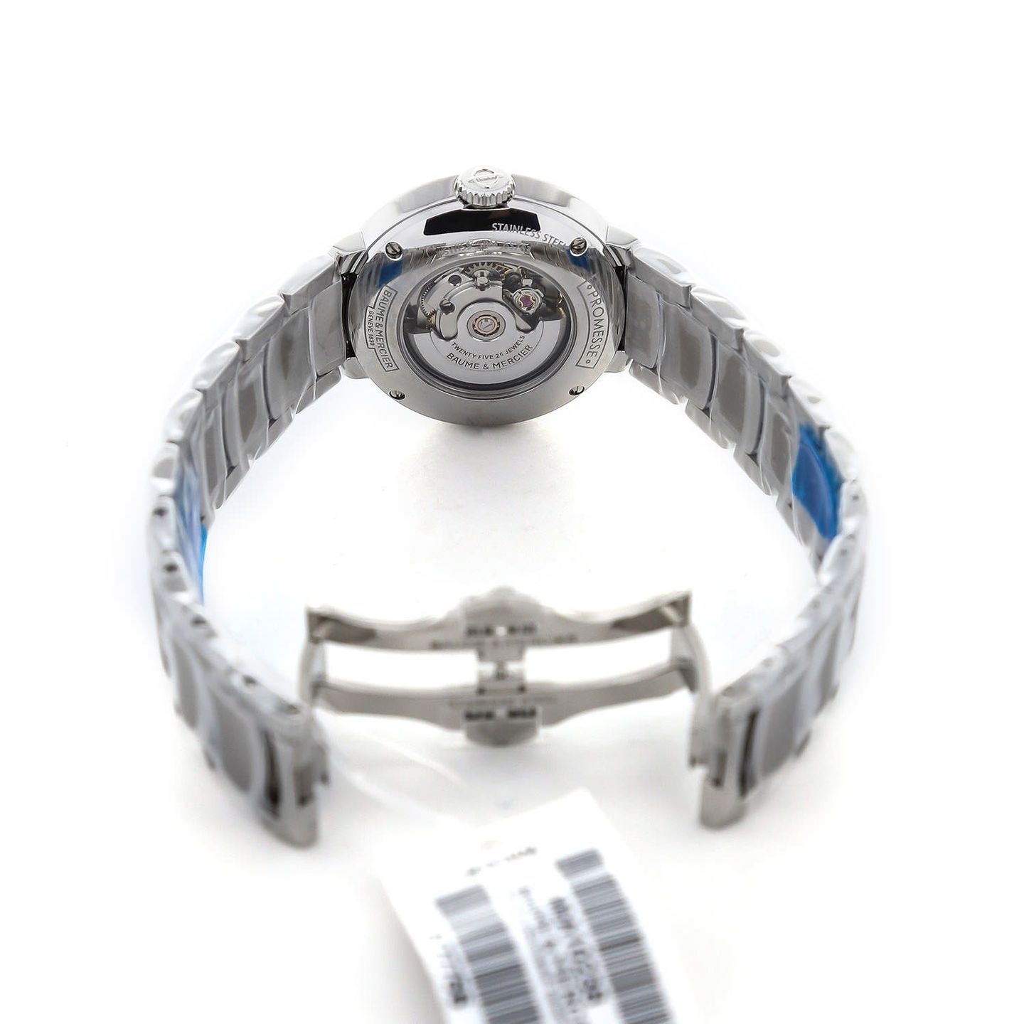 Baume & Mercier Promesse M0A10238 (2024) - Parelmoer wijzerplaat 30mm Staal (4/4)