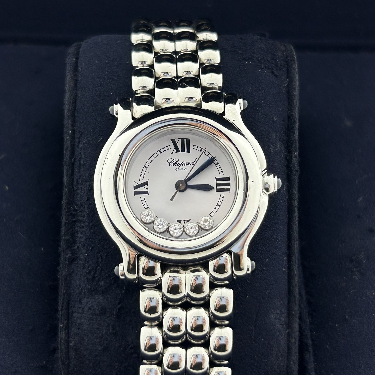 Chopard Happy Sport 27/8250-23 (Unknown (random serial)) - White dial 26 mm Steel case (1/8)