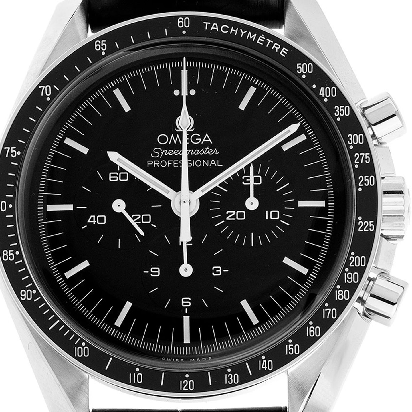 Omega Speedmaster Professional Moonwatch 311.33.42.30.01.001 (2021) - Black dial 42 mm Steel case (1/8)