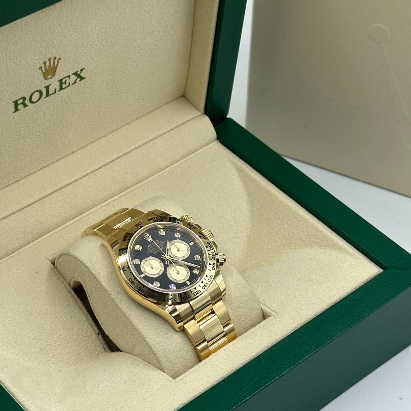 Rolex Daytona 126508 (2024) - Zwart wijzerplaat 40mm Geelgoud (3/8)