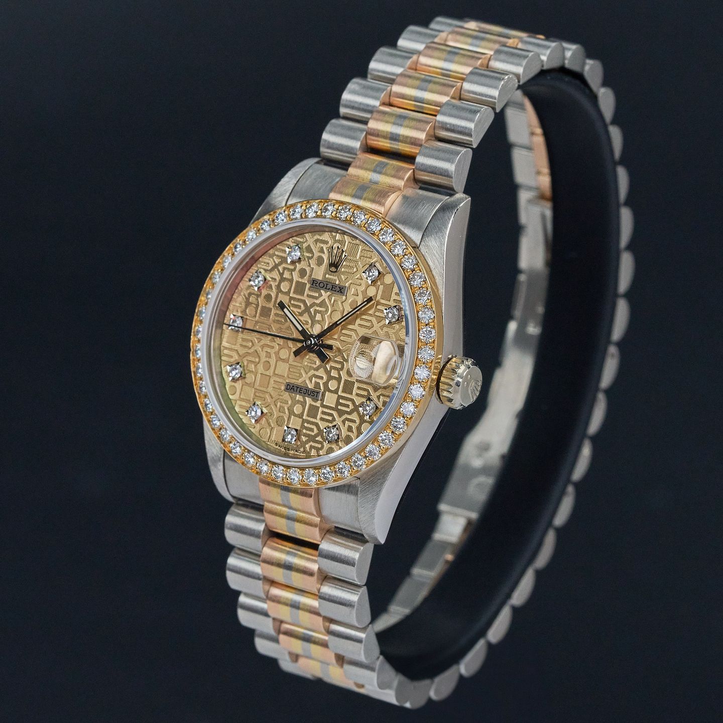 Rolex Datejust 31 68289 (1989) - Bronze dial 31 mm White Gold case (4/8)