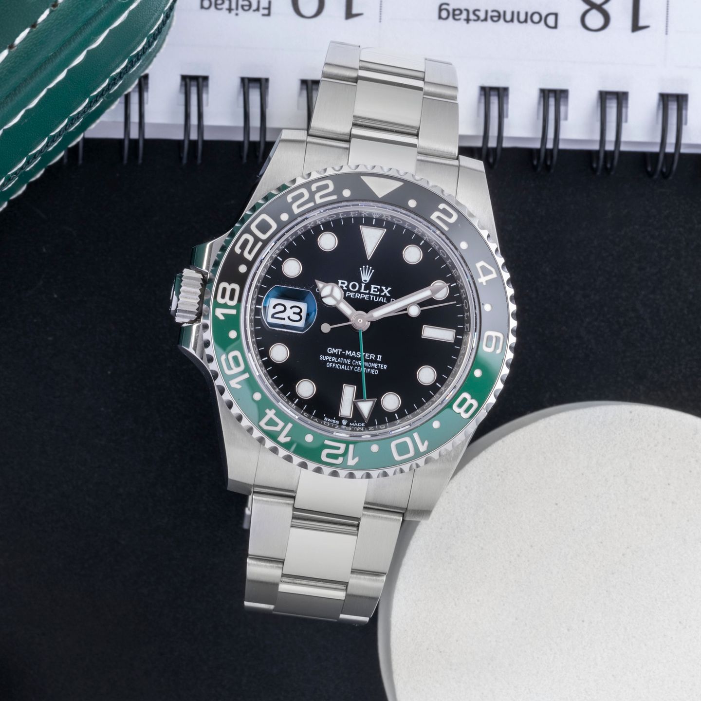 Rolex GMT-Master II 126720VTNR (Unknown (random serial)) - Black dial 40 mm Steel case (1/8)