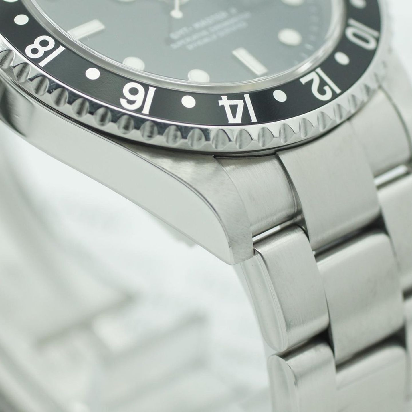 Rolex GMT-Master II 16710 (2002) - Zwart wijzerplaat 40mm Staal (8/8)