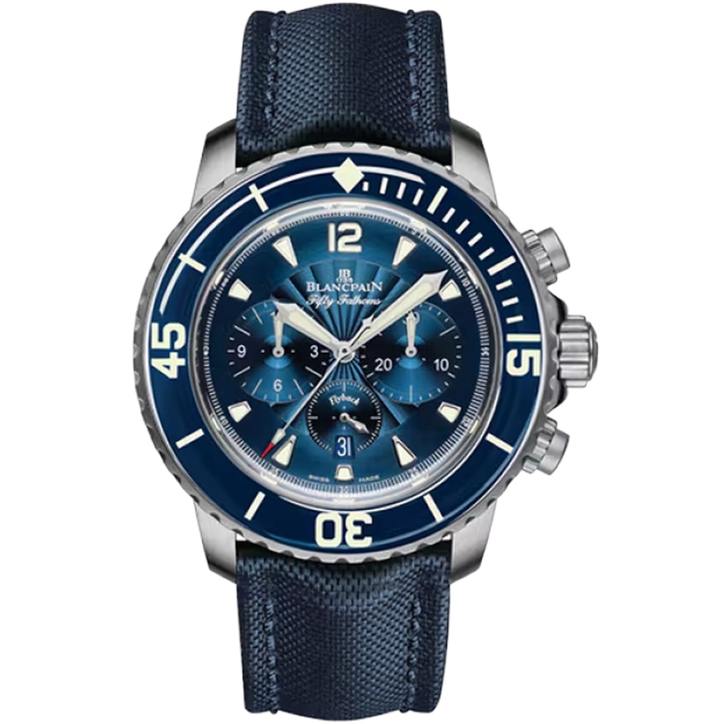 Blancpain Fifty Fathoms 5085FB-1140-52B (2026) - Blauw wijzerplaat 46mm Staal (1/1)