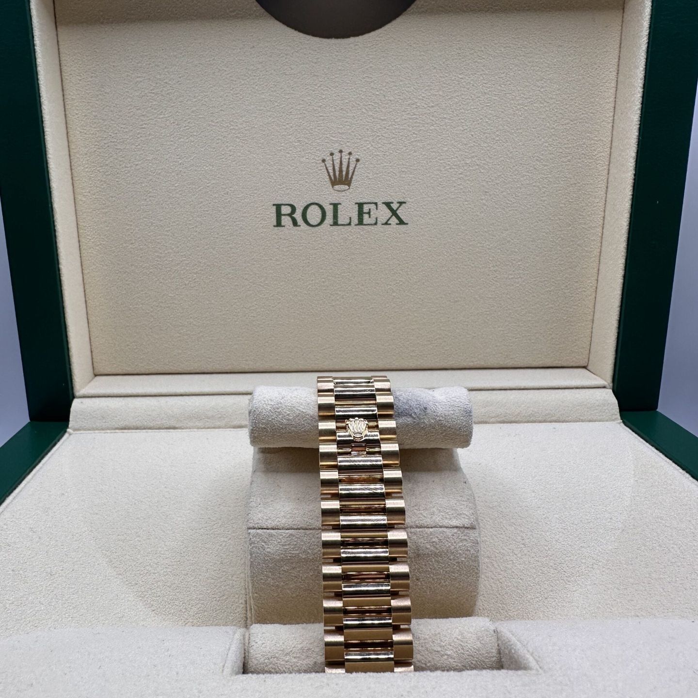 Rolex Day-Date 36 128238 (2024) - Grijs wijzerplaat 36mm Geelgoud (6/6)