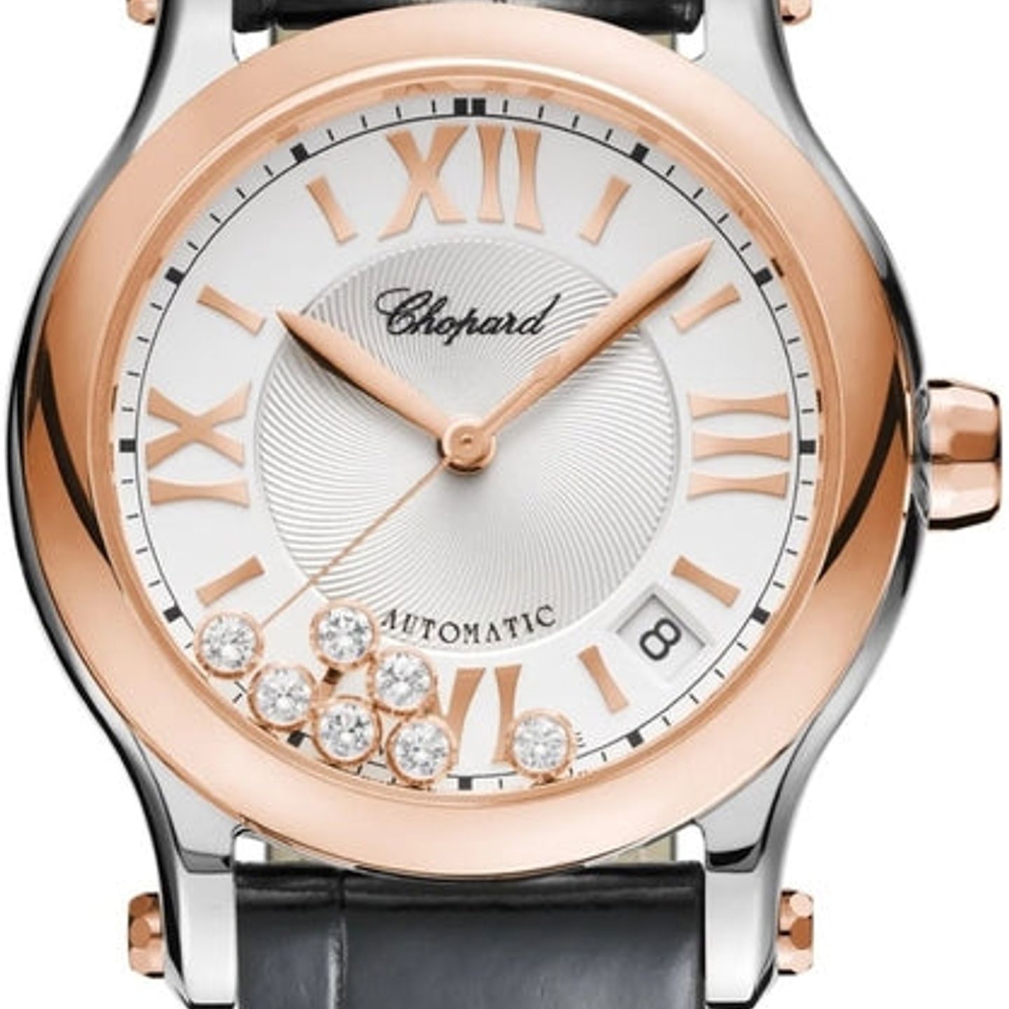 Chopard Happy Sport 278559-6001 (2026) - Zilver wijzerplaat 36mm Staal (1/1)