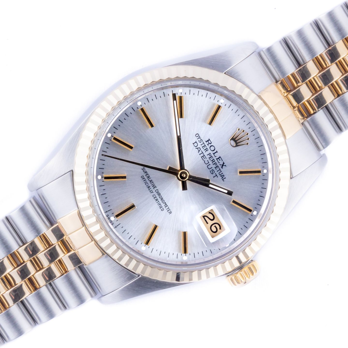 Rolex Datejust 36 16013 (1980) - 36 mm Gold/Steel case (1/8)