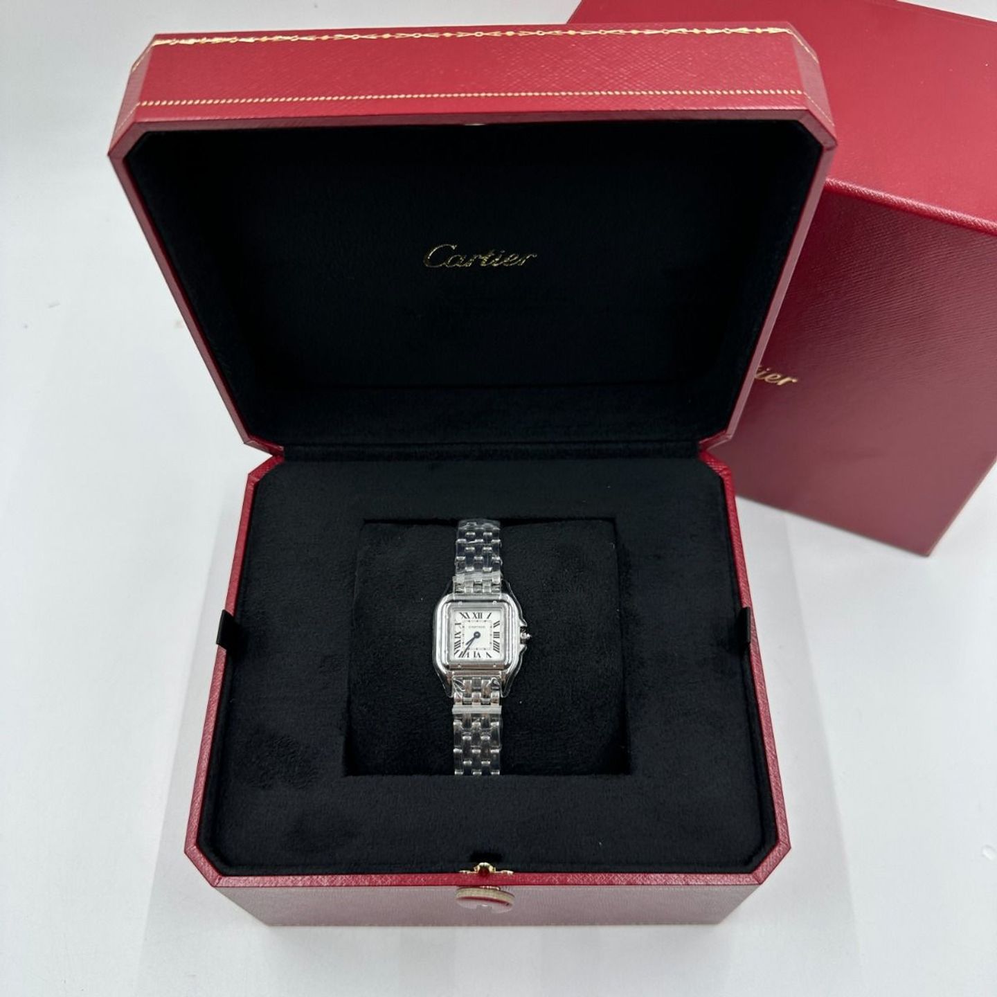 Cartier Panthère WSPN0006 (2024) - Silver dial 22 mm Steel case (5/8)