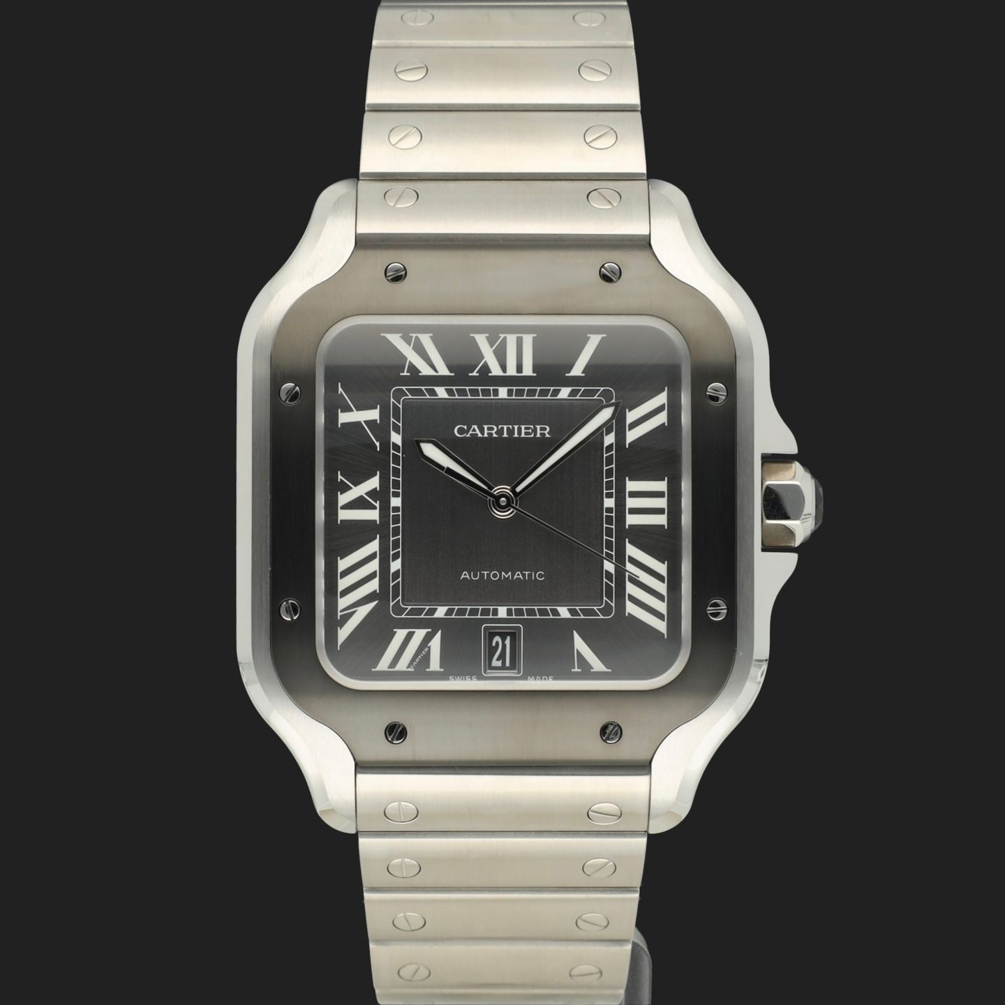 Cartier Santos WSSA0037 (2025) - 40mm Staal (2/8)