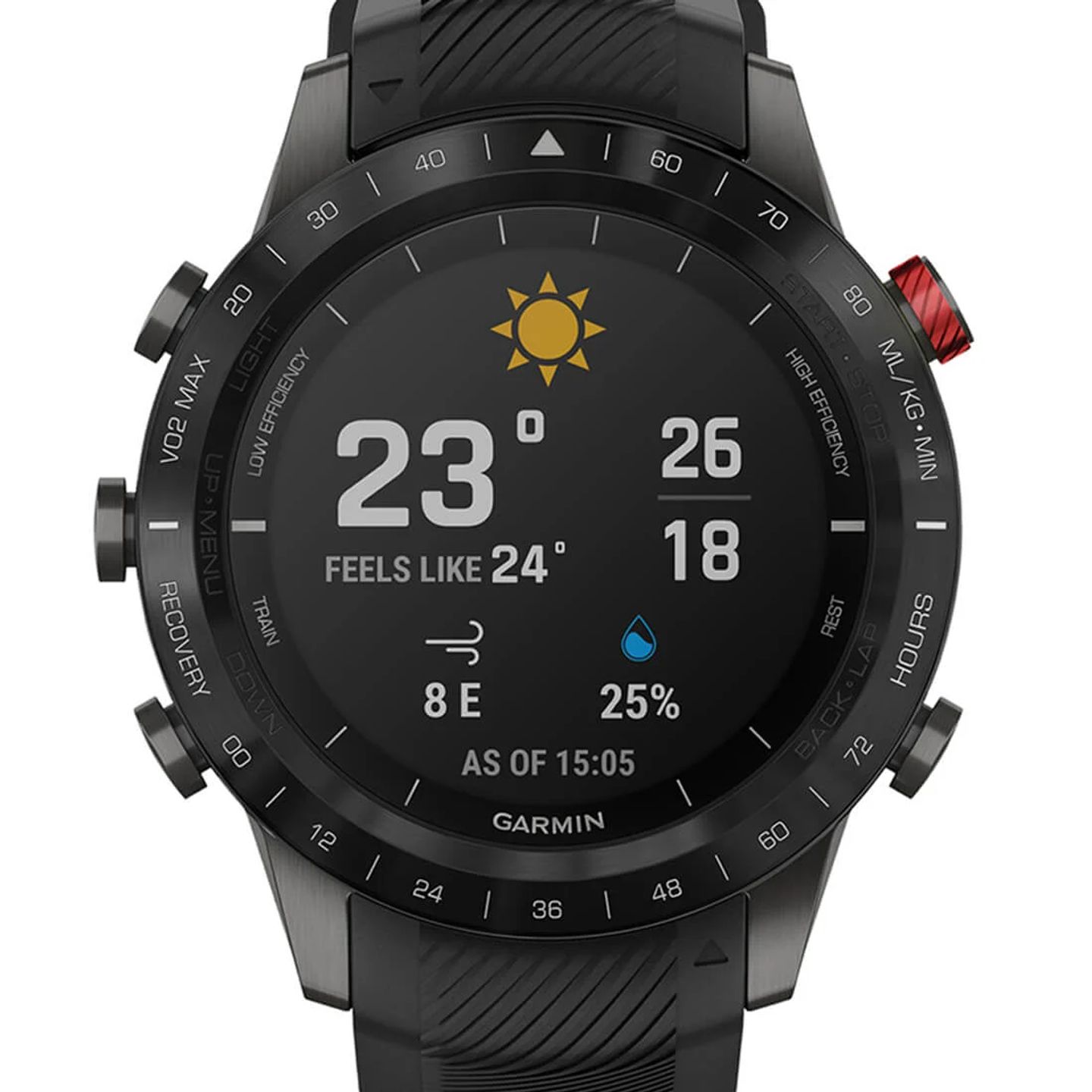 Garmin Marq 010-02567-21 (2023) - Zwart wijzerplaat 46mm Keramiek (2/3)