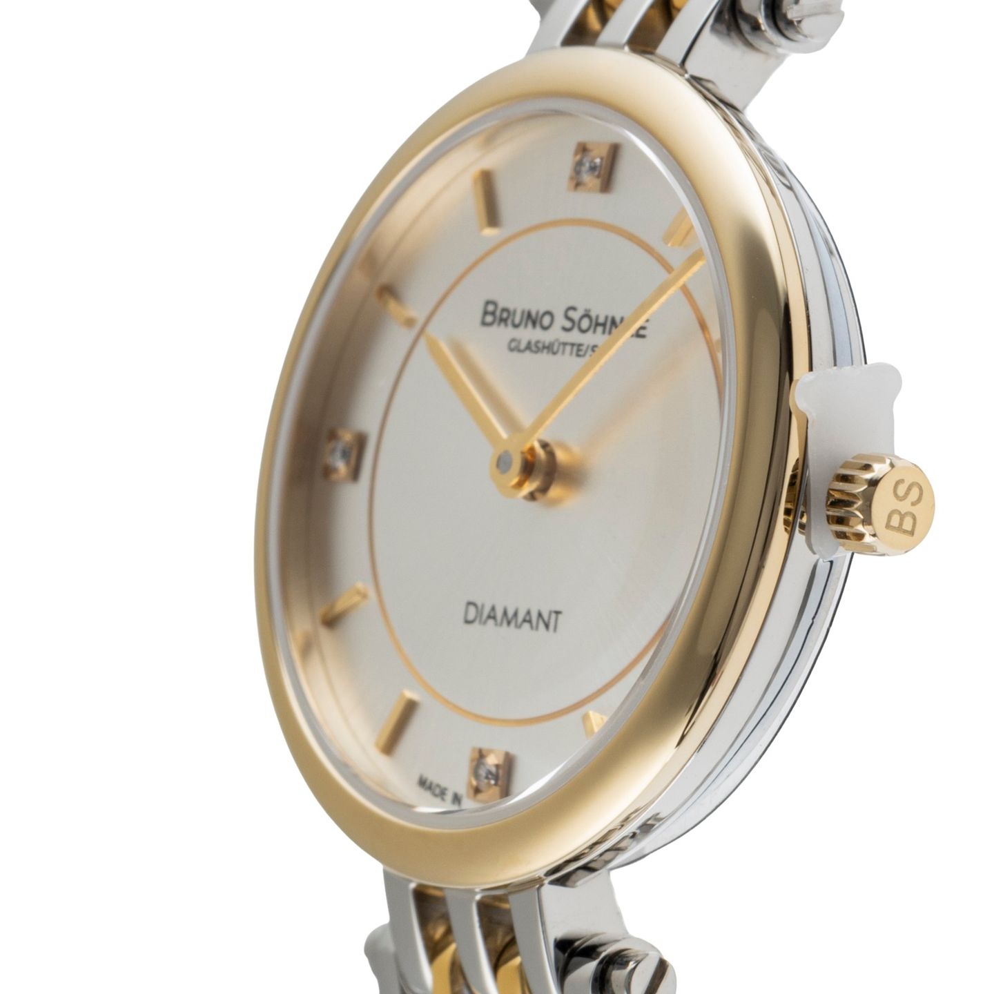 Bruno Söhnle Latina 17-23103-242 (2025) - Silver dial 25 mm Gold/Steel case (6/8)