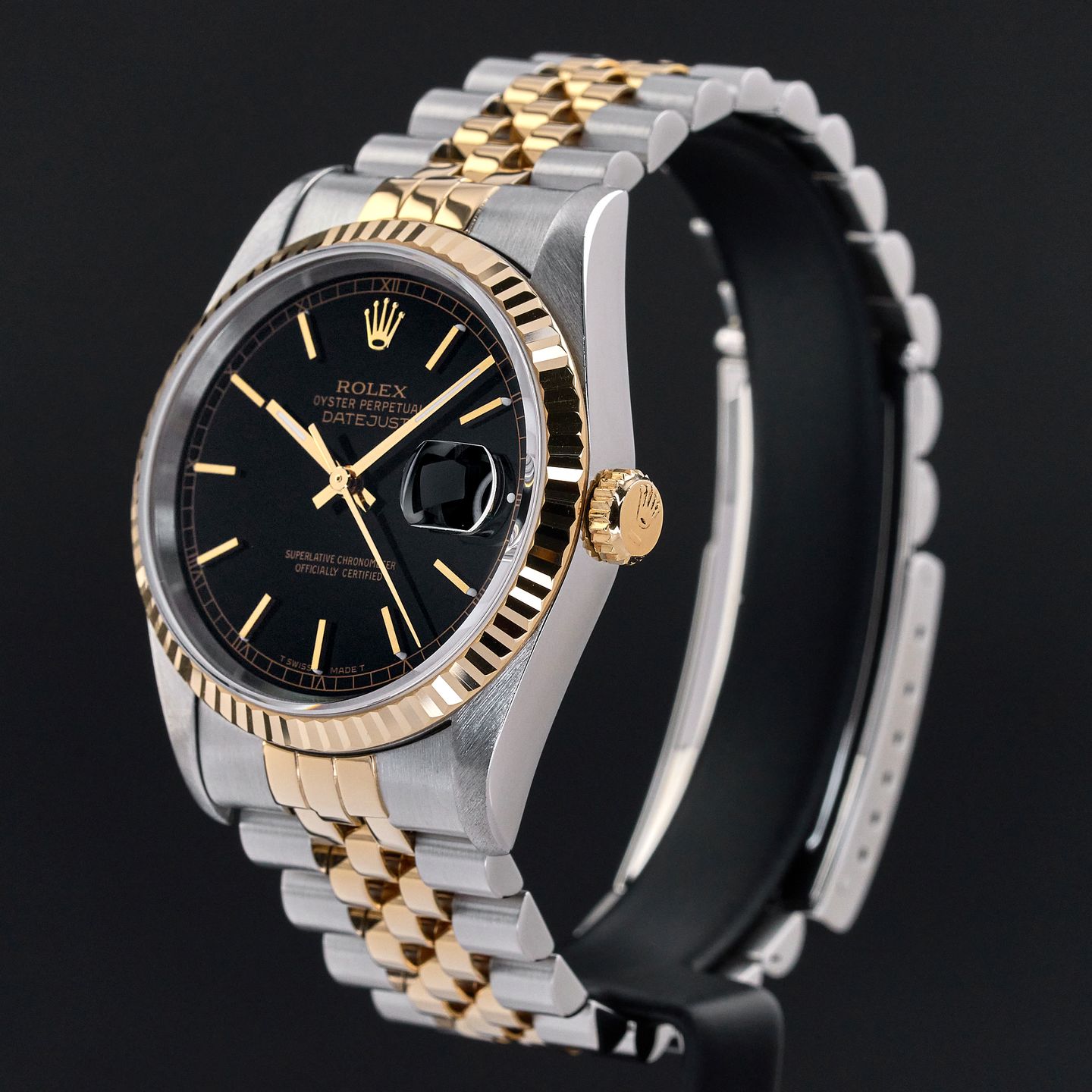 Rolex Datejust 36 16233 (1995) - 36 mm Gold/Steel case (4/7)